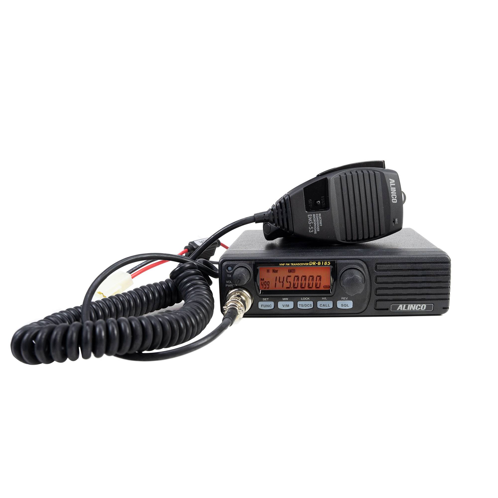 Alinco DR-B185HE PNI UKW-Radiosender 144-145.955 MHz, 500CH, DMTF, Scan, 12V