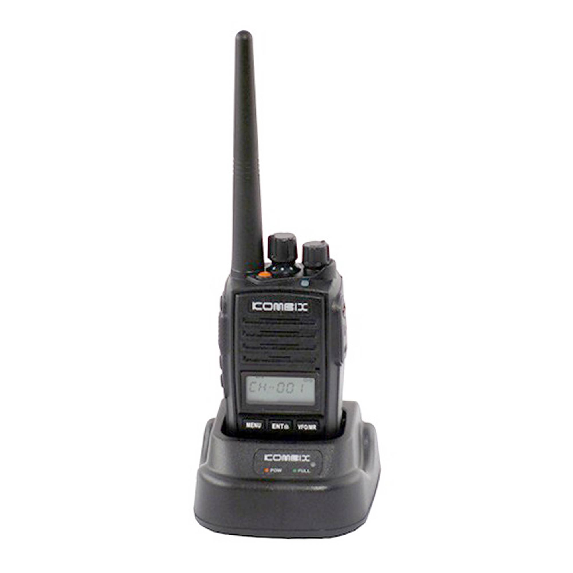 Tragbarer UHF-Radiosender PNI Kombix RL-120U, 440–470 MHz, wasserdicht IP67