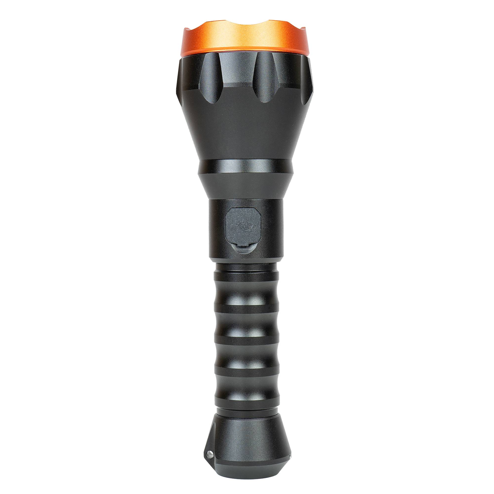 PNI Adventure F550 Crystal LED-Taschenlampe, 10W, Aluminium, 2500lm, bis 700m, IPX6, 4000mAh Akku enthalten, USB Typ-C Aufladung