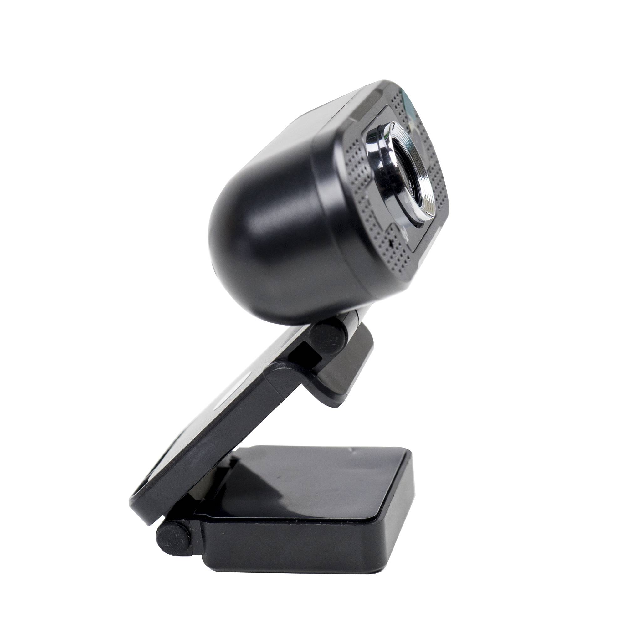 PNI CW2860 Full HD 4MP-Webcam, USB, Clip-On, eingebautes Mikrofon, PC / Laptop-Verbindung, @ 30fps, automatische Farbkorrektur
