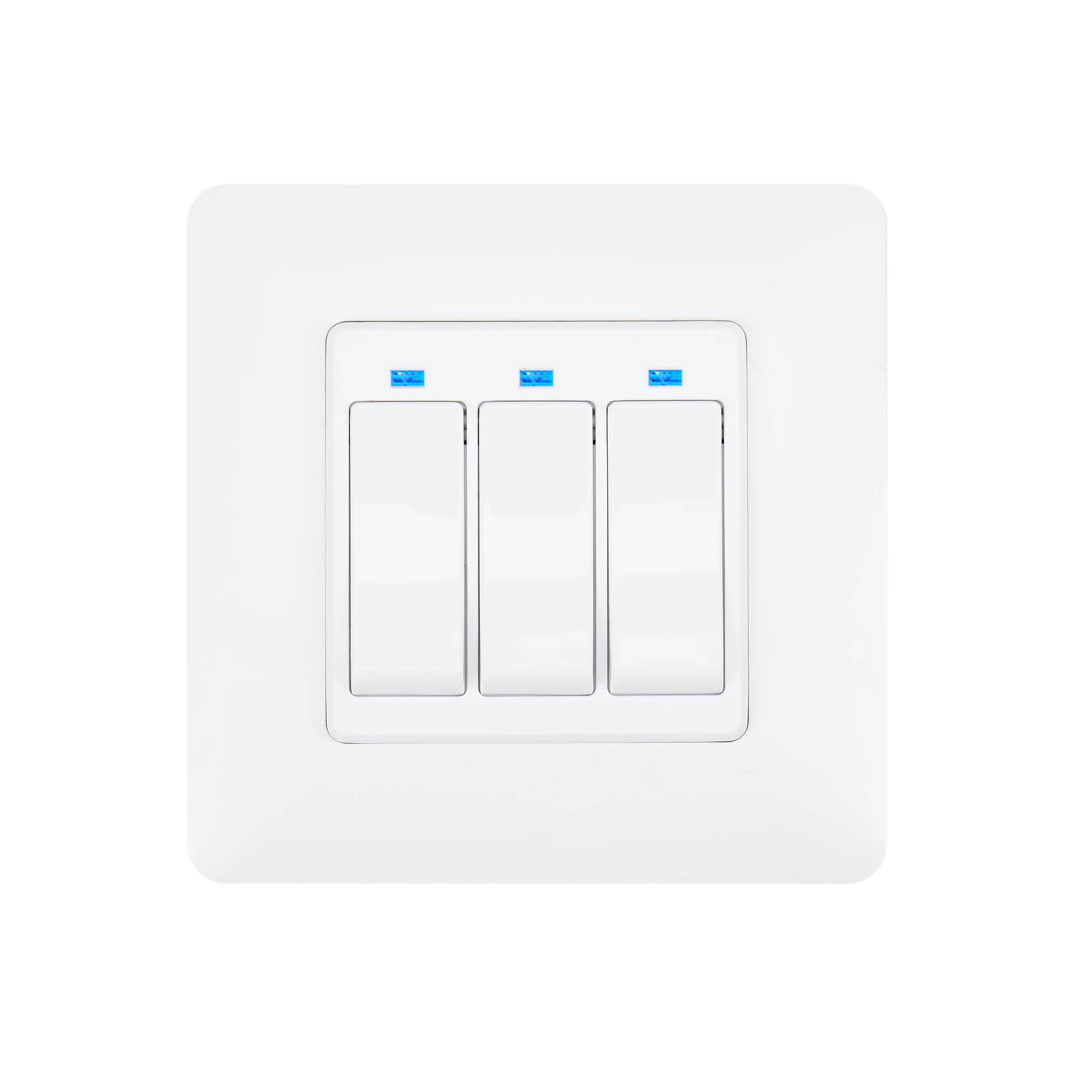 PNI SmartHome WS323 Dreifacher Smart Switch für Internet Light Control, kompatibel mit der TuyaSmart APP