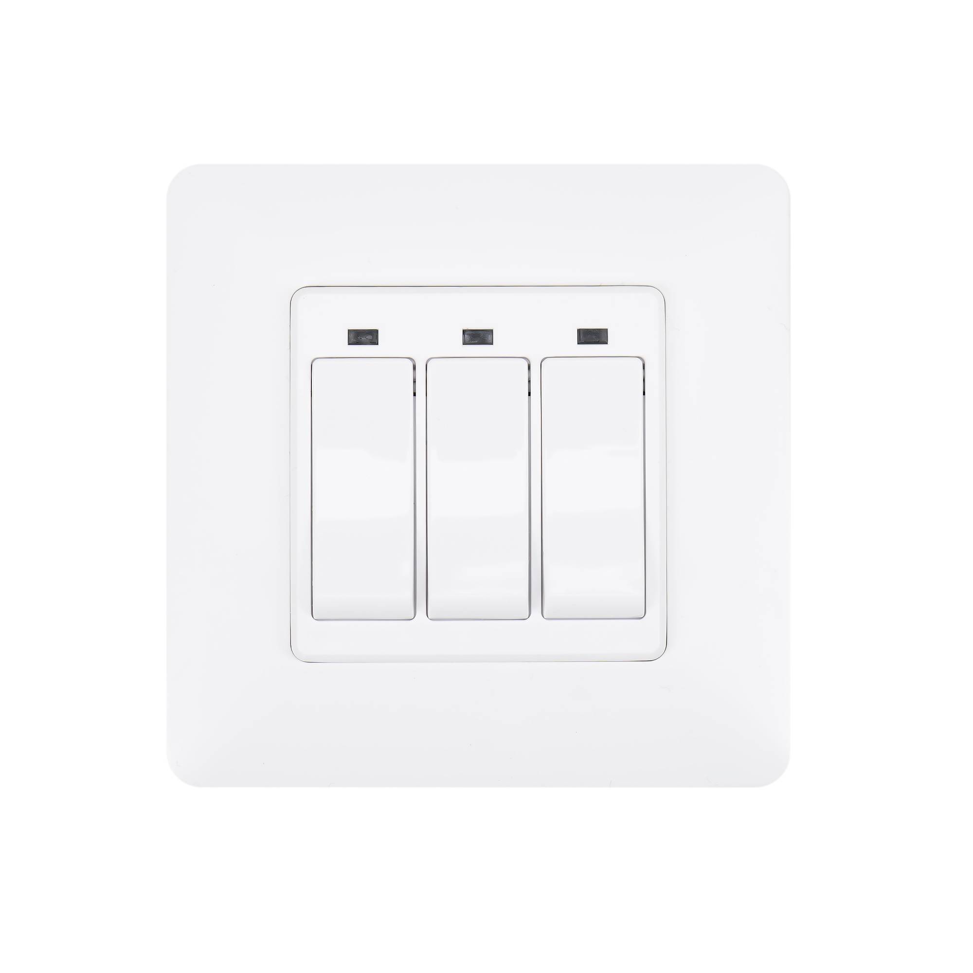 PNI SmartHome WS323 Dreifacher Smart Switch für Internet Light Control, kompatibel mit der TuyaSmart APP