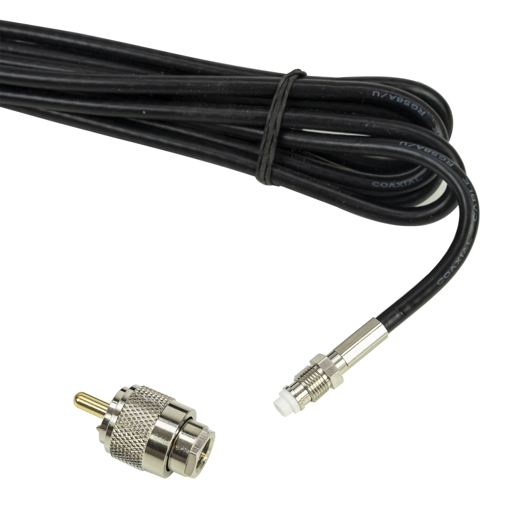 RO: Cablu de legatura President bulk pentru montura N DV 27/2 include mufa PL259