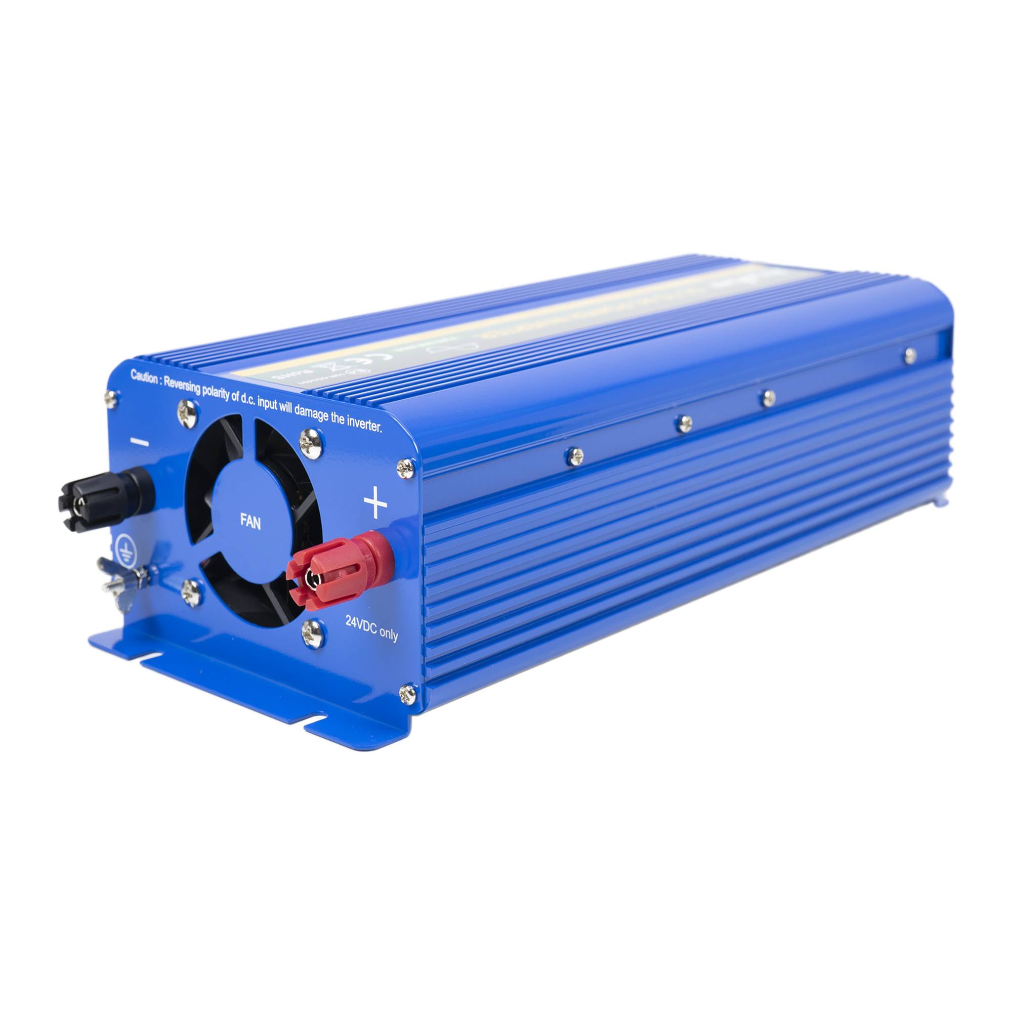RO: Invertor de tensiune AlcaPower by President 1000W alimentare 24V, iesire 230V, unda sinus pur, Soft Start
