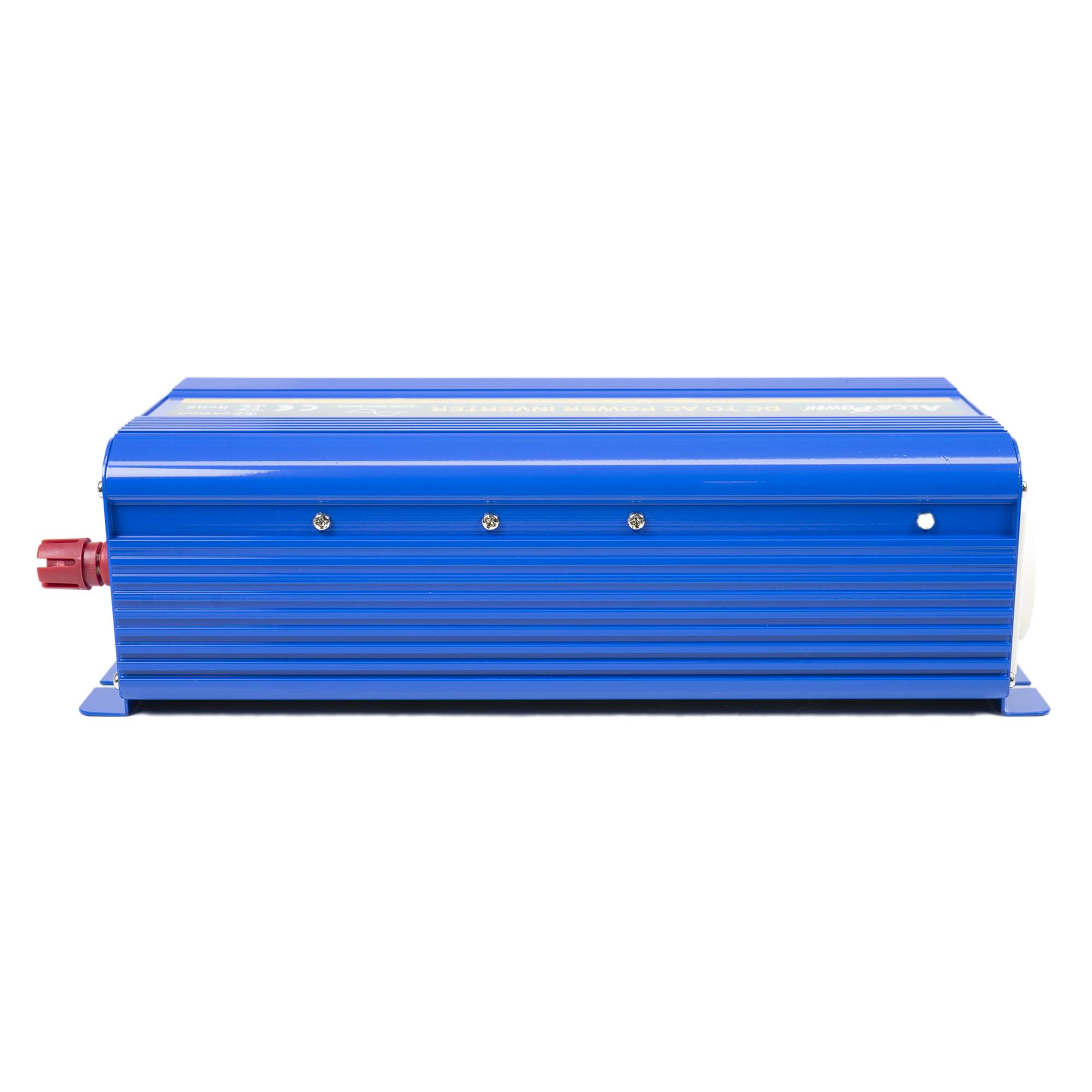 RO: Invertor de tensiune AlcaPower by President 1000W alimentare 24V, iesire 230V, unda sinus pur, Soft Start