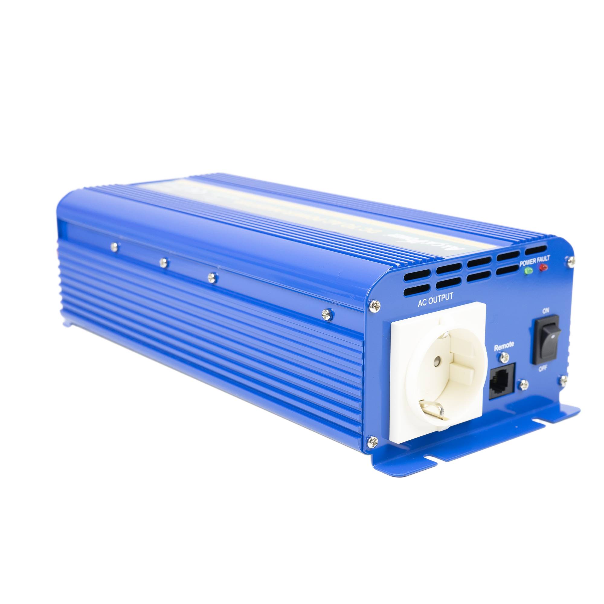 RO: Invertor de tensiune AlcaPower by President 1000W alimentare 24V, iesire 230V, unda sinus pur, Soft Start