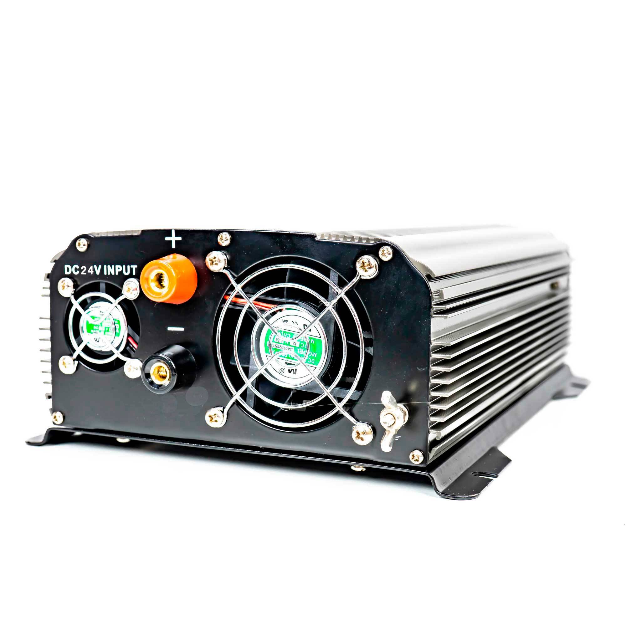 RO: Invertor de tensiune AlcaPower by President 600W 24V-230V, sinusoida pura, port USB