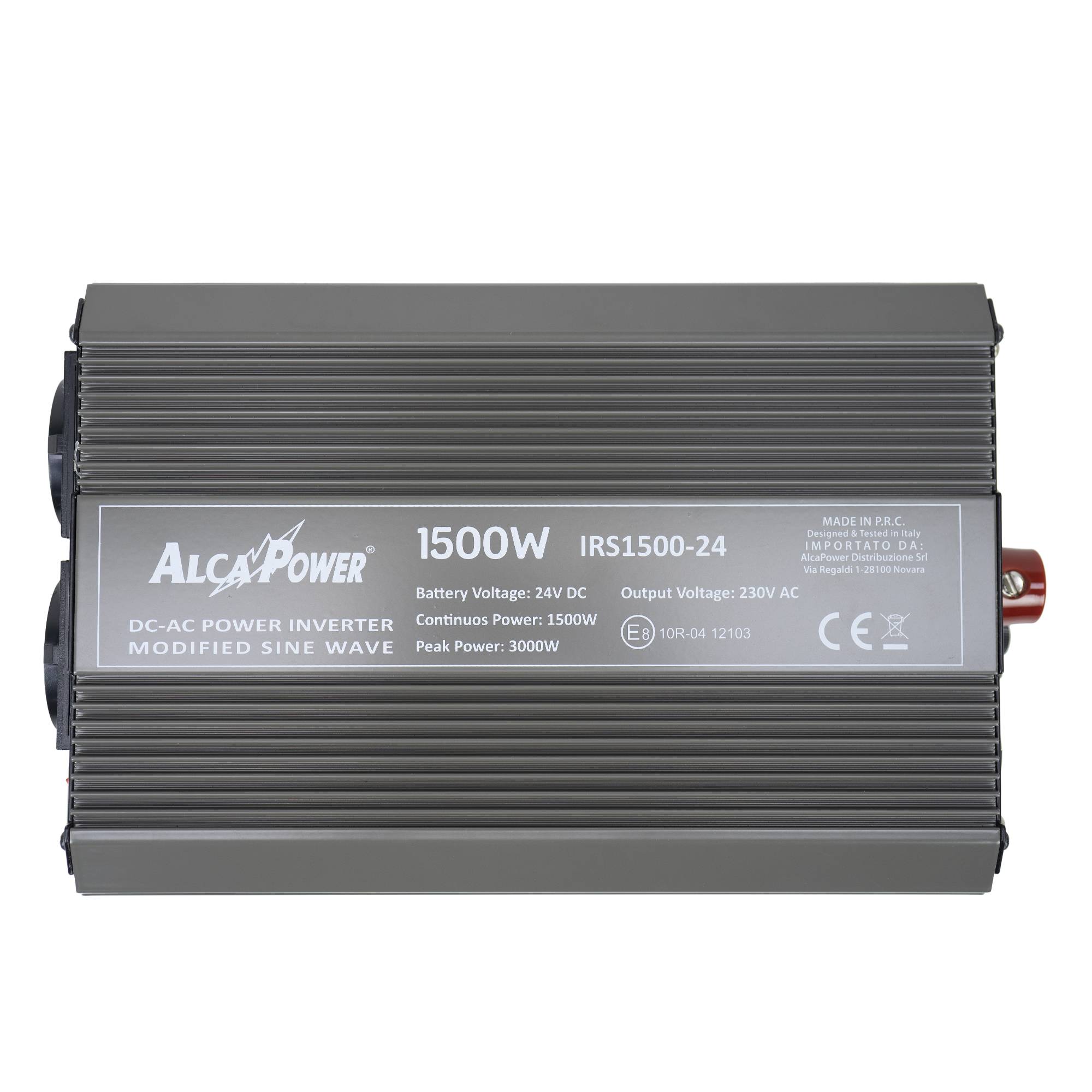 RO: Invertor de tensiune AlcaPower by President 1500W 24V-230V, sinusoida modificata, port USB, intrare telecomanda
