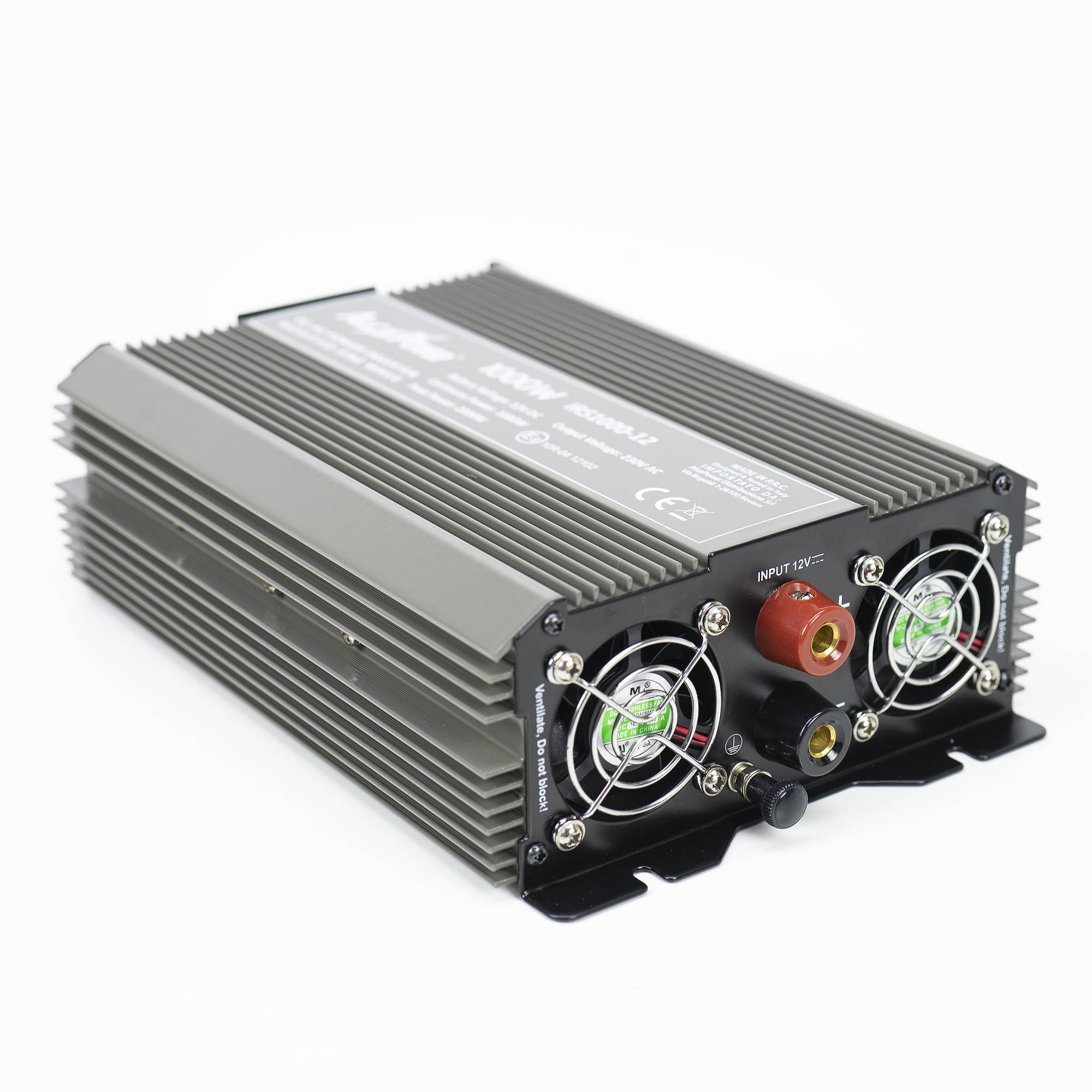 RO: Invertor de tensiune AlcaPower by President 1500W 12V-230V, sinusoida modificata, port USB