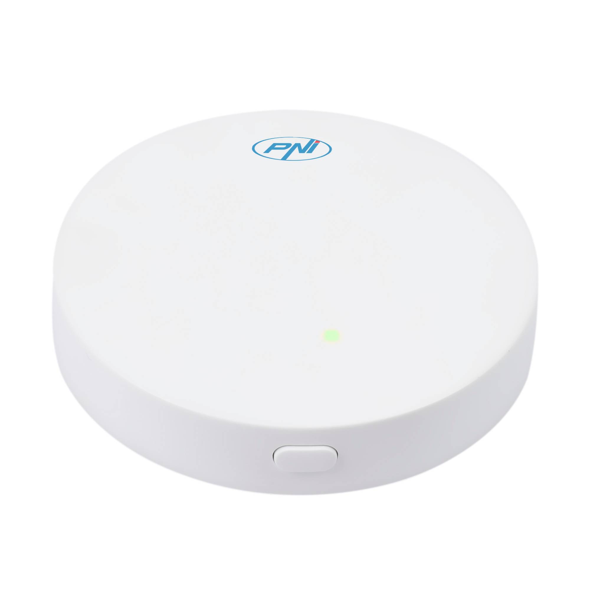 PNI CT25WIFI Internet Hub für den Thermostatkopf PNI CT25T zur Temperaturregelung von Heizkörpern aus der mobilen Tuya Smart-Anwendung, Integration