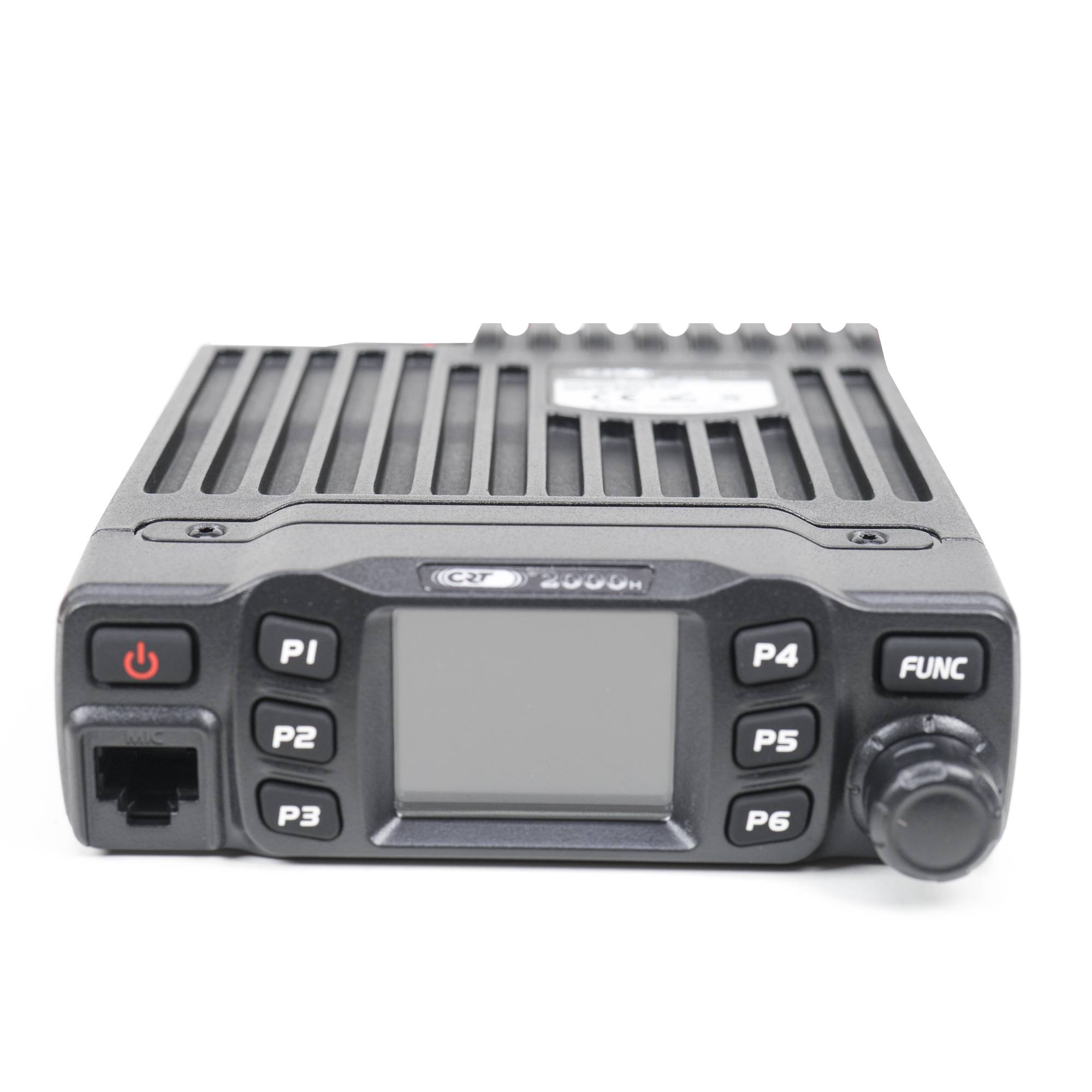 CB CRT 2000H Radiosender, 4 W, AM / FM, 12 V, ASQ, Scan, Farbanzeige, programmierbar
