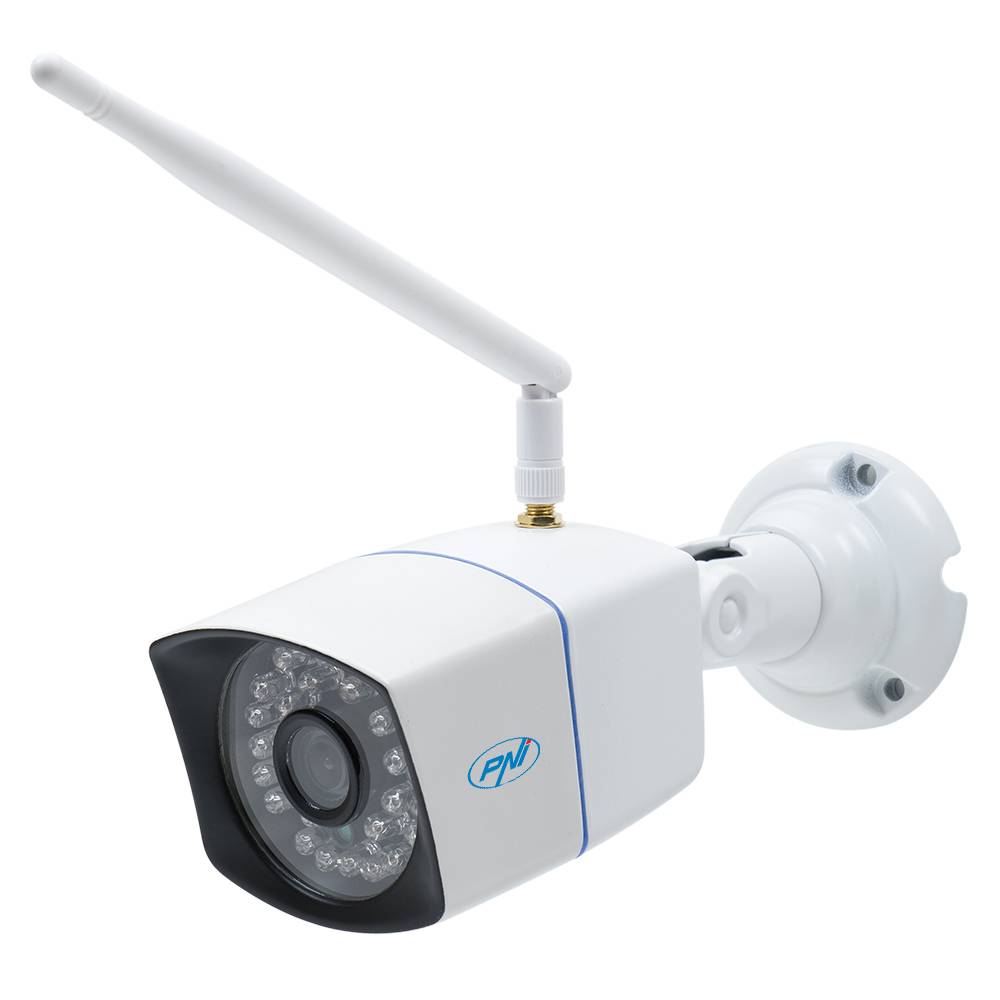 PNI IP550MP 720p Wireless-Videoüberwachungskamera mit Außen- und Innen-IP nur für das WiFi550-Kit