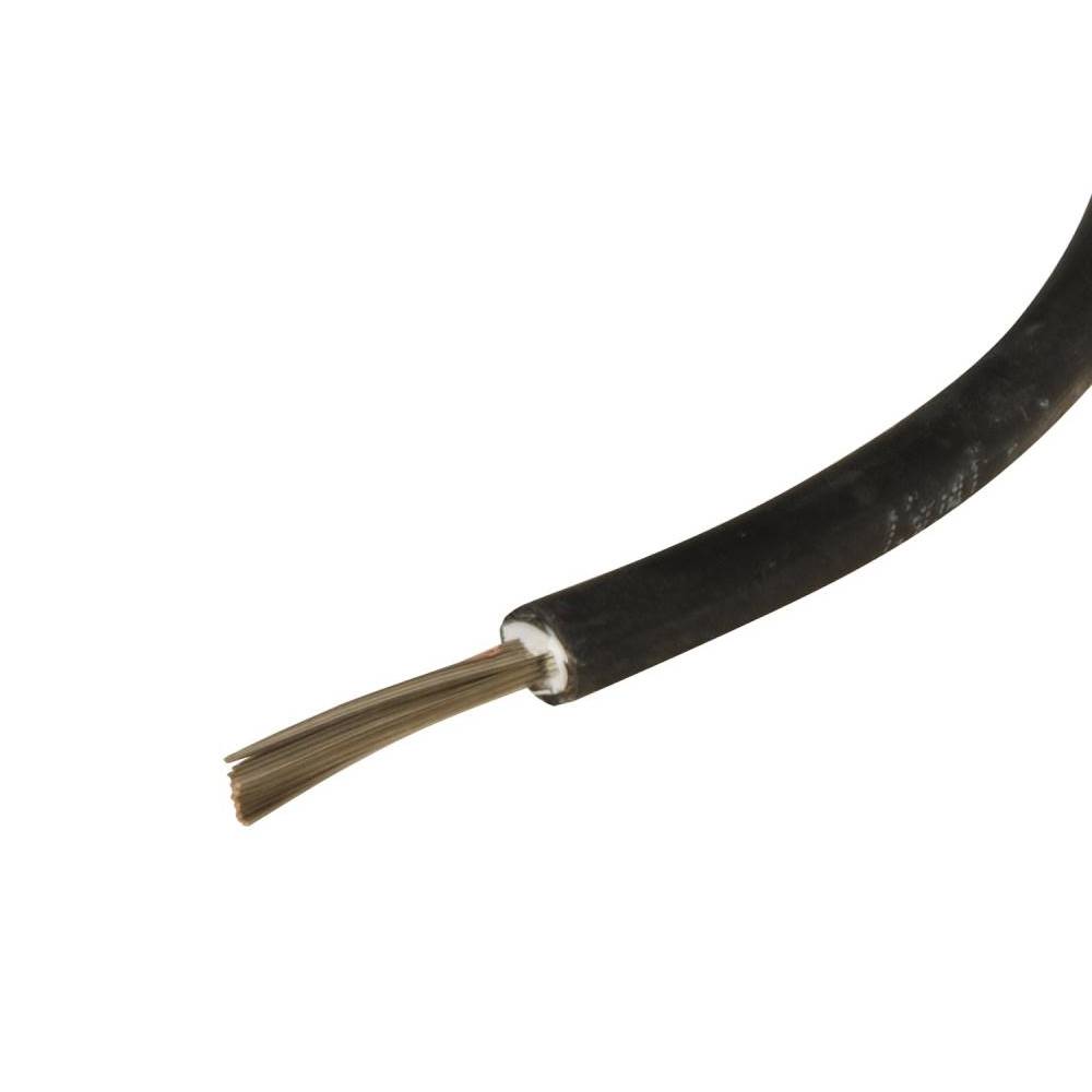 6 mm Solarkabel mit UV-Schutz 10 Meter - SCHWARZ