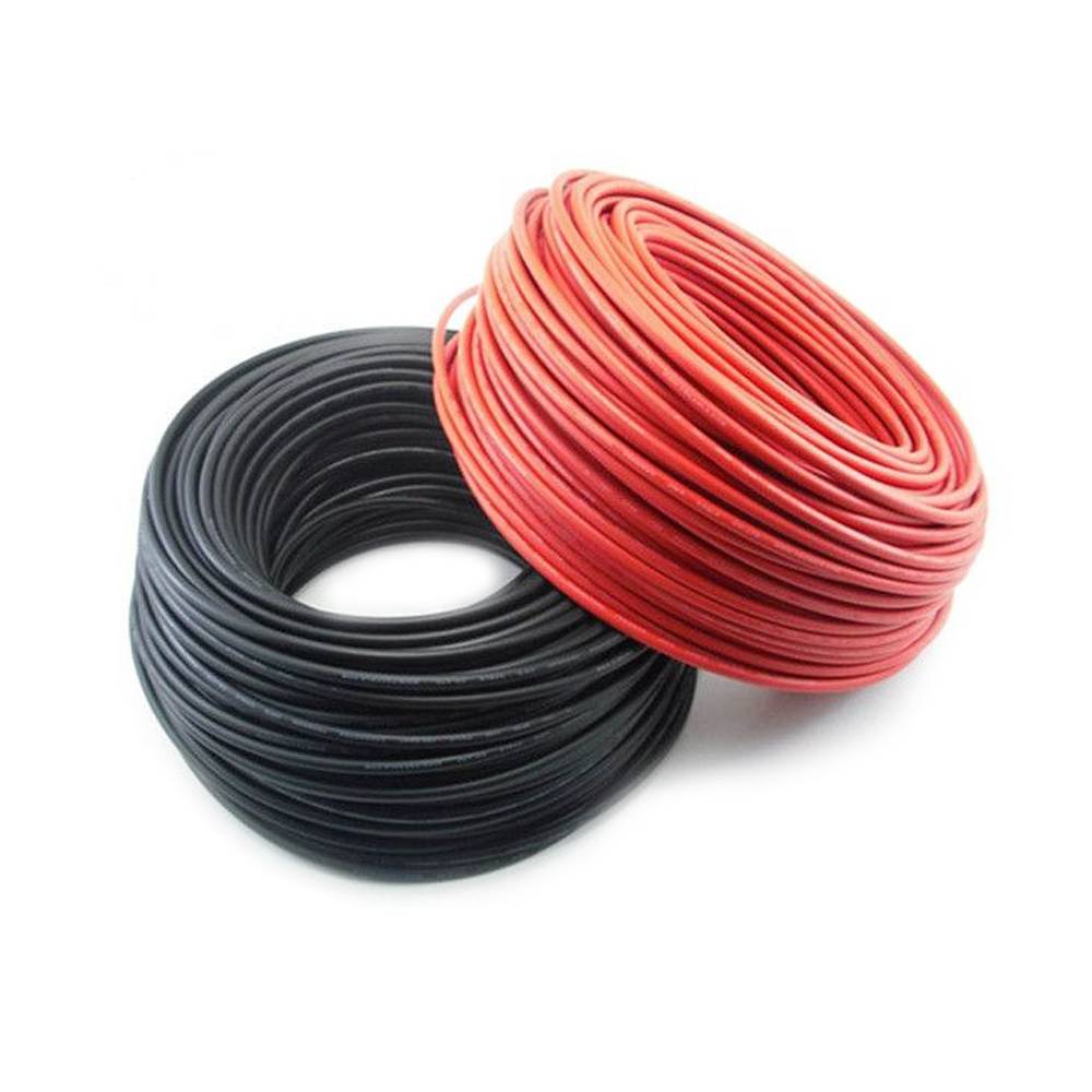 6 mm Solarkabel mit UV-Schutz 10 Meter - SCHWARZ