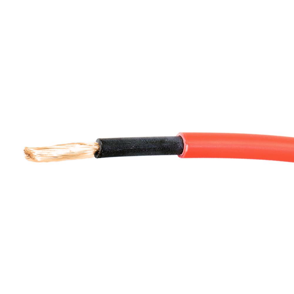 PNI 6 mm Solarkabel mit UV-Schutz - ROT - 10m