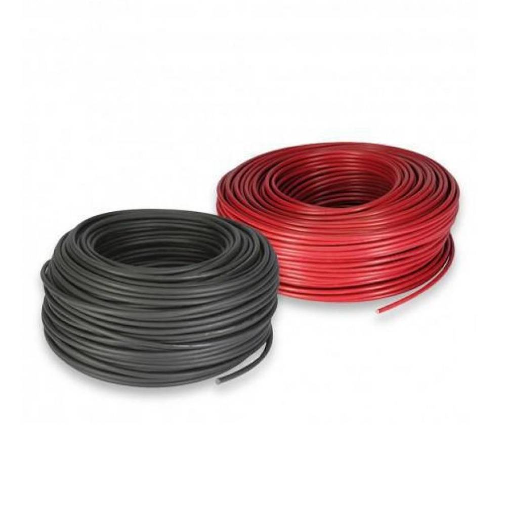 PNI 6 mm Solarkabel mit UV-Schutz - ROT - 10m
