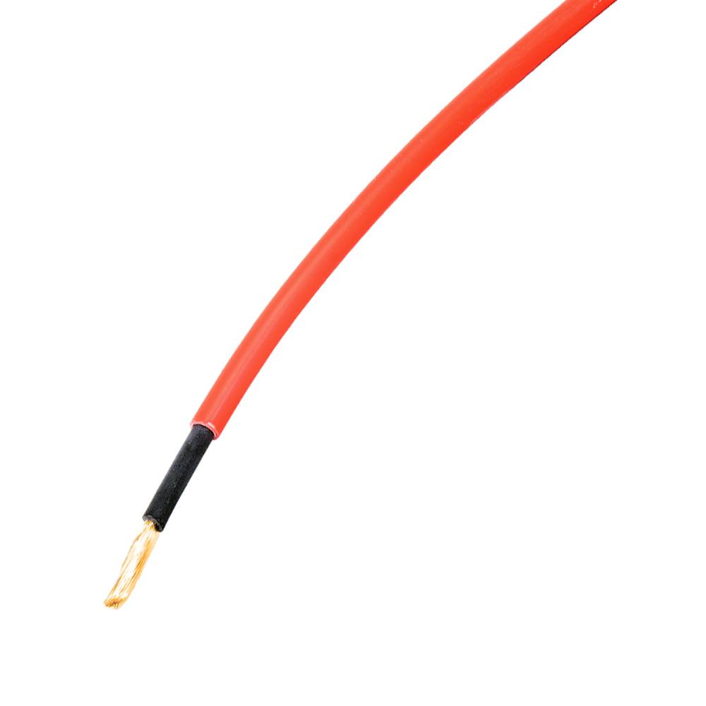 PNI 6 mm Solarkabel mit UV-Schutz - ROT - 10m