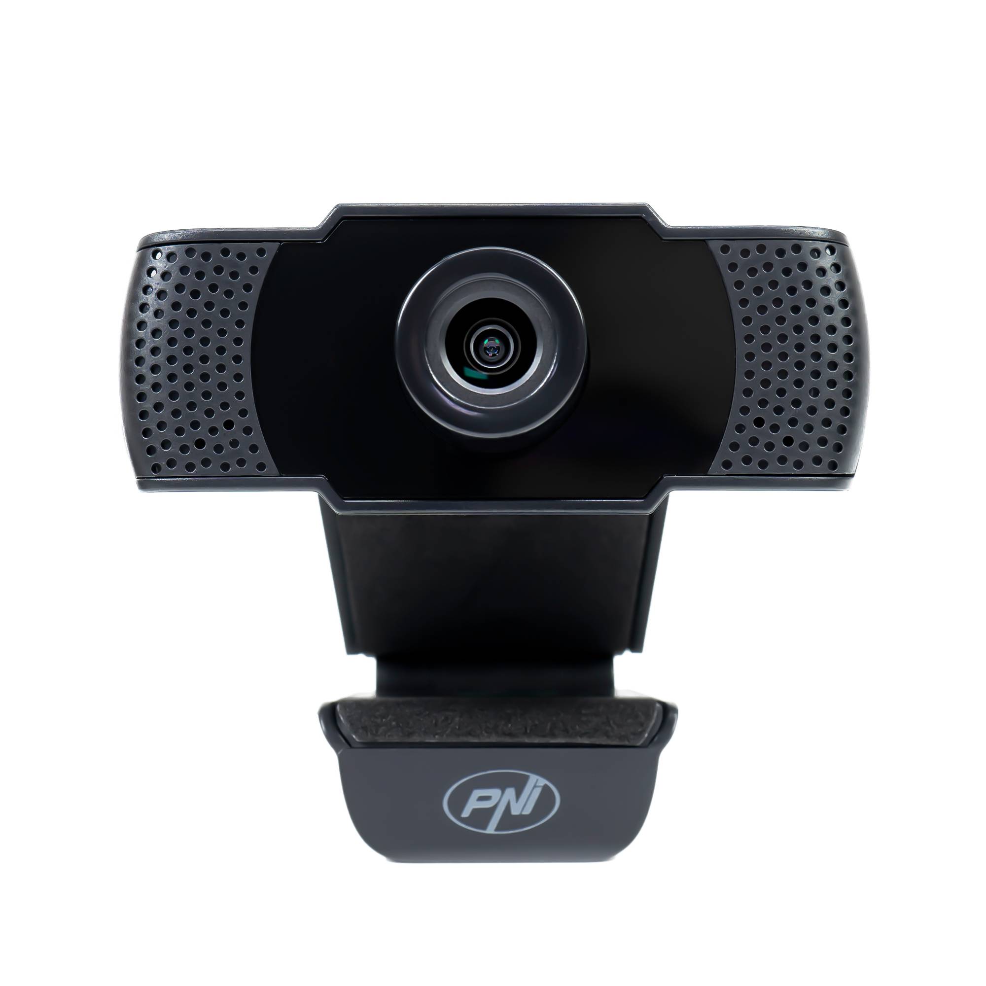 PNI CW1850 Full HD 1080P 2MP Webcam, USB, aufsteckbares, eingebautes Stereomikrofon