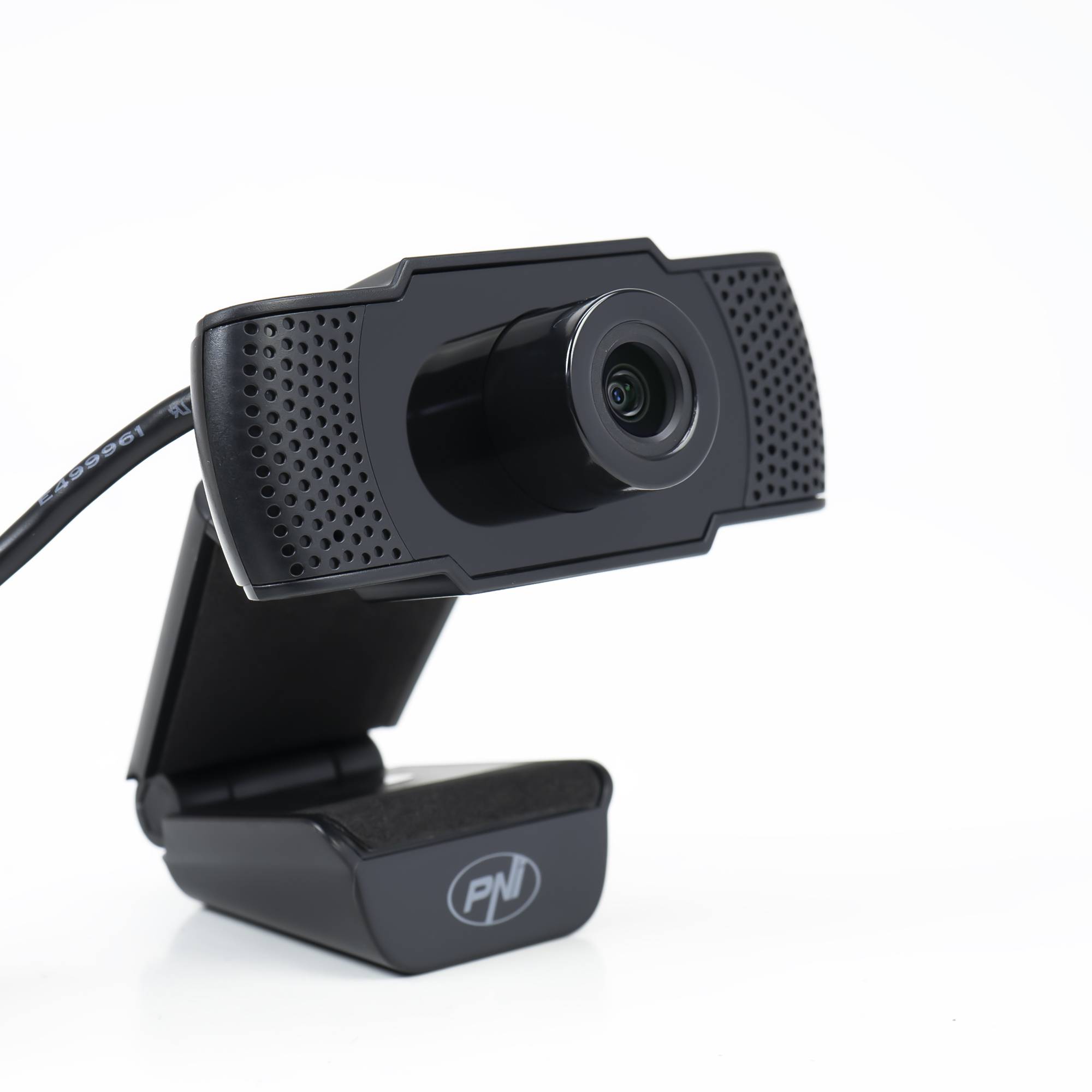 PNI CW1850 Full HD 1080P 2MP Webcam, USB, aufsteckbares, eingebautes Stereomikrofon