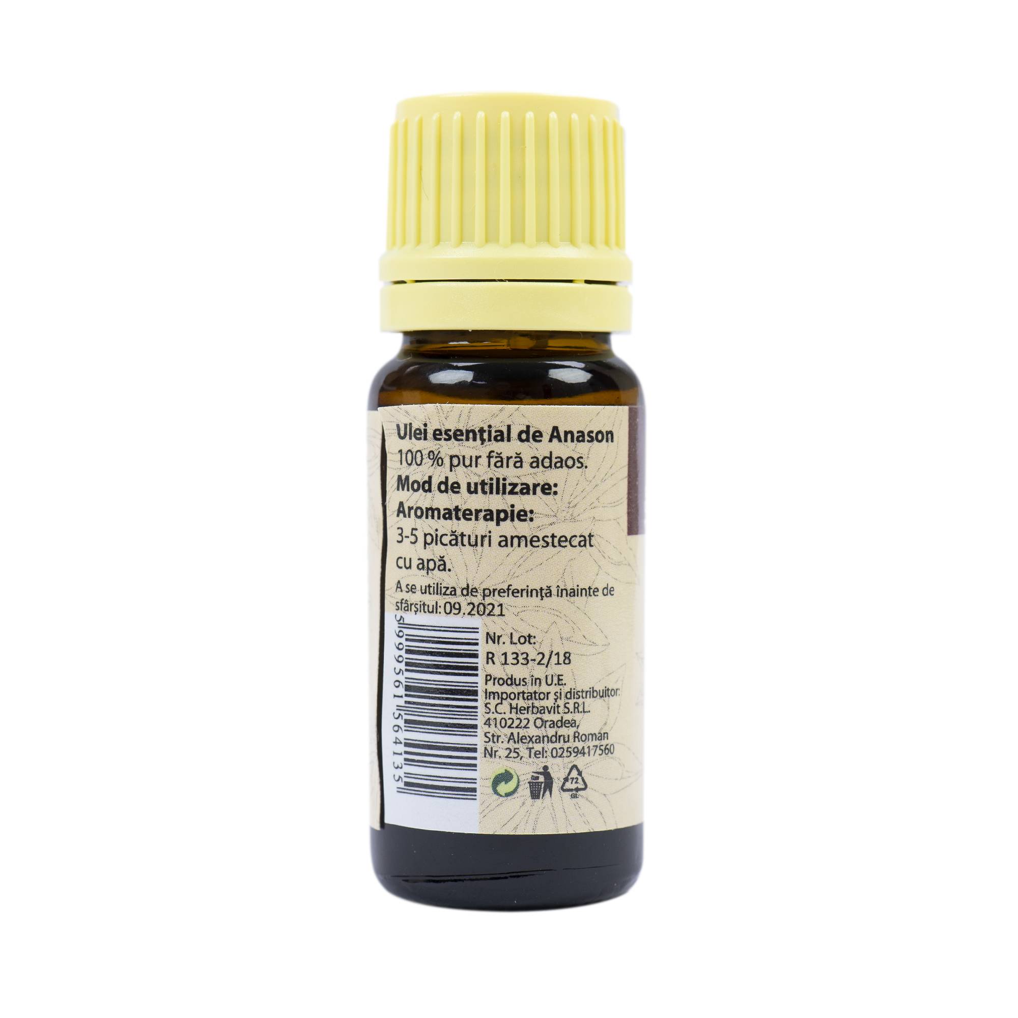 Ätherisches Sternanisöl (Illicium Verum) 100% rein ohne Zusatz von 10 ml
