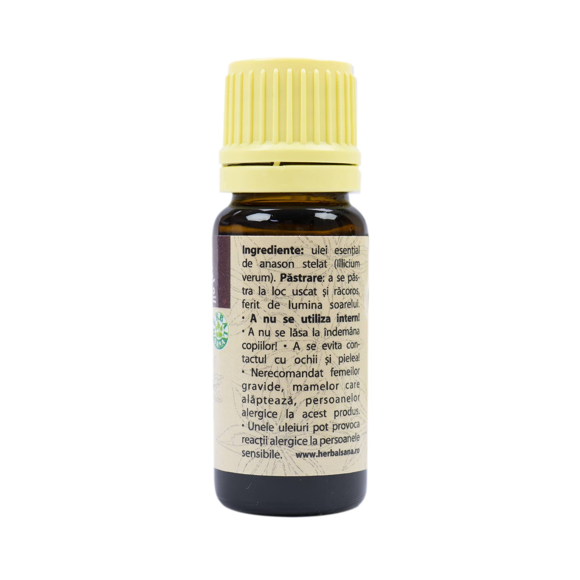 Ätherisches Sternanisöl (Illicium Verum) 100% rein ohne Zusatz von 10 ml