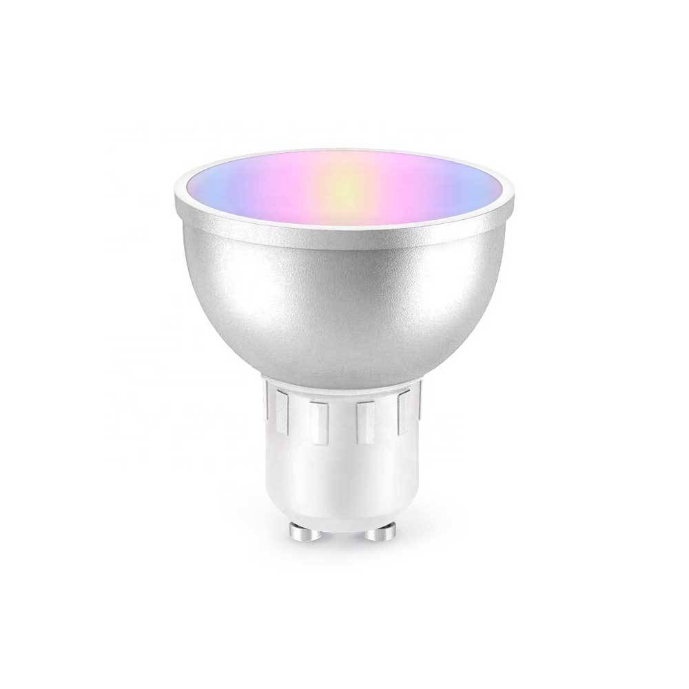 PNI SafeHome PT51RG LED-Smart-Glühbirne, GU10, WiFi, RGBW, 5W, 500 lm, einstellbares Licht / Farbe über das Internet, Tuya Smart-Anwendung, Integrat