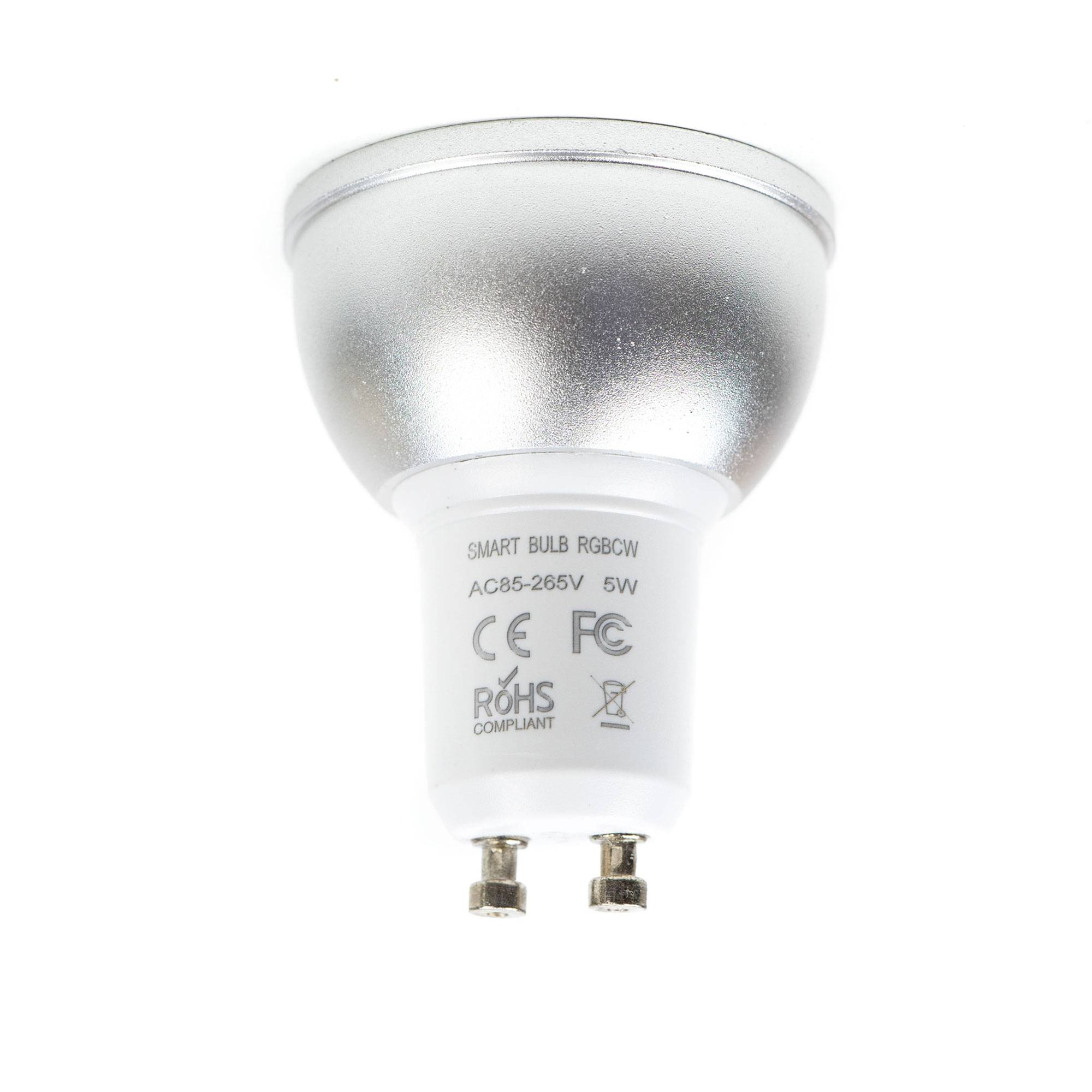 PNI SafeHome PT51RG LED-Smart-Glühbirne, GU10, WiFi, RGBW, 5W, 500 lm, einstellbares Licht / Farbe über das Internet, Tuya Smart-Anwendung, Integrat