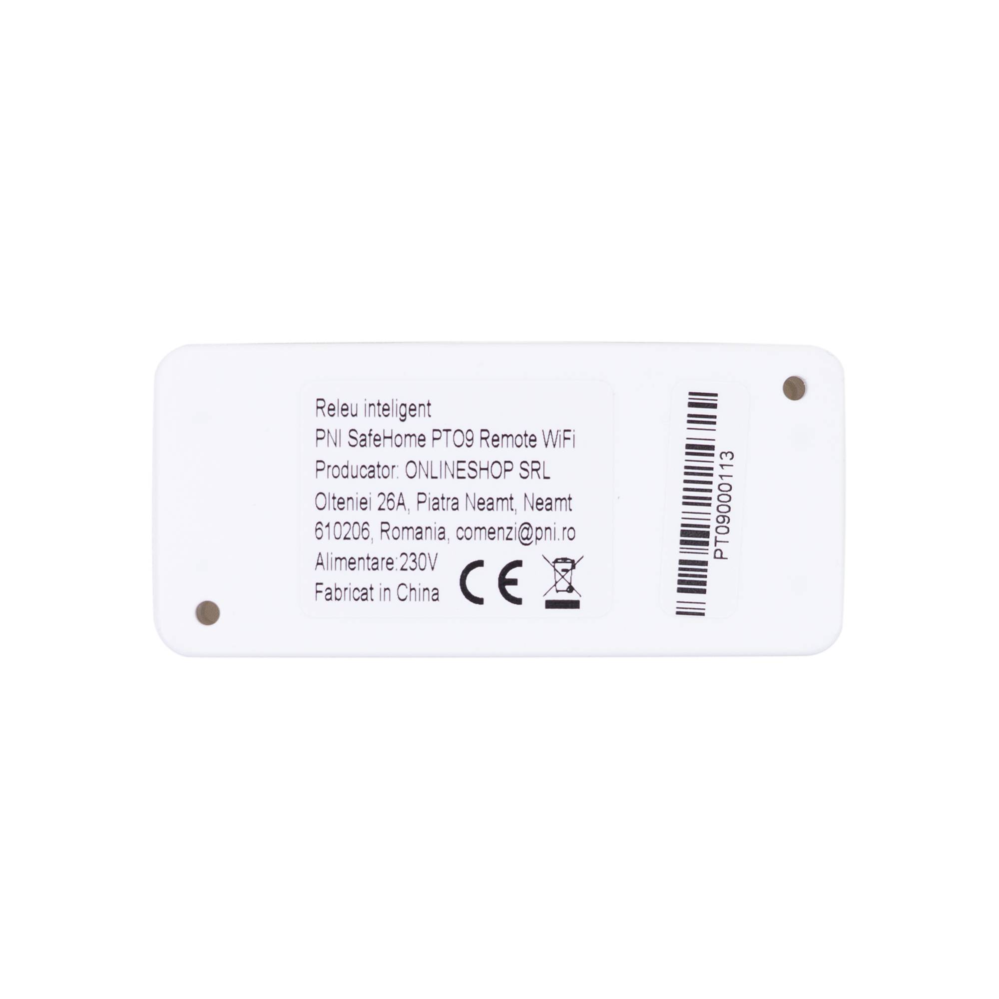 PNI SafeHome PT09 Remote-WLAN-Smart-Relay, 10A, Internetsteuerung, Tuya Smart-Mobilanwendung, Integration in Szenarien und Smart-Automatisierung