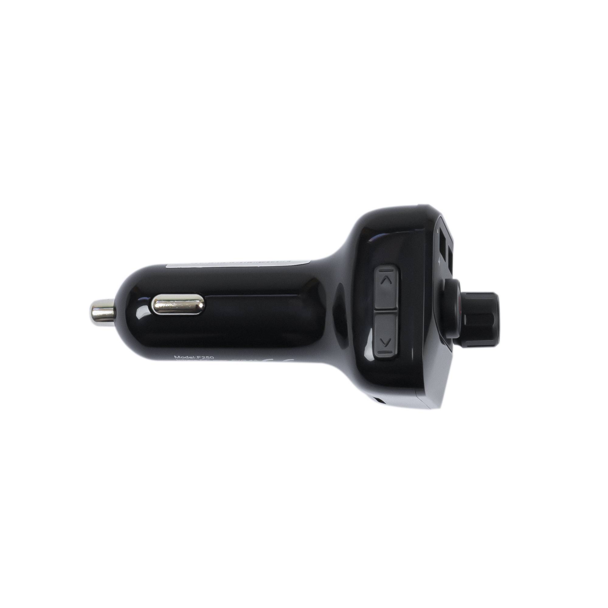 FM-Modulator PNI Valentine F250 Bluetooth 5.0, MP3-Player, FM-Sender, Micro-SD-Steckplatz, doppelter USB-Anschluss, schnelles Aufladen de