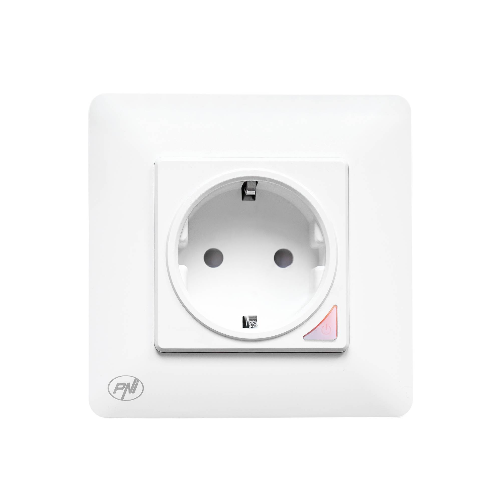 PNI SmartHome WP850 WiFi-Smart-Stecker, vergrabene Halterung, Internetsteuerung, dedizierte Tuya Smart-Anwendung, Amazon Alexa-kompatibel und