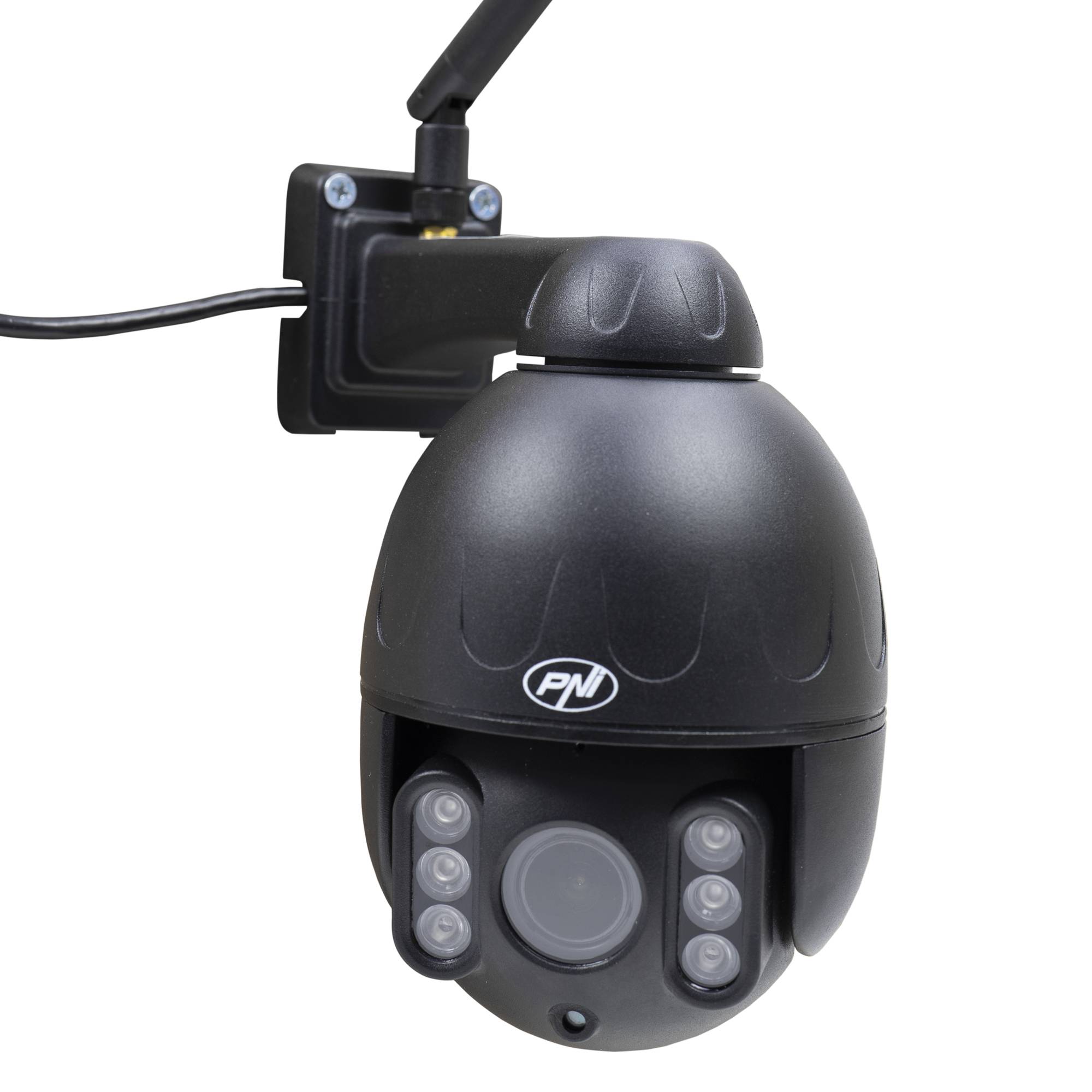 Videoüberwachungskamera PNI IP655B 5MP WiFi PTZ 5X H265 optischer Zoom, microSD-Steckplatz, Standalone, Nachtsicht 50m IP66 Bewegungserkennungsalarm