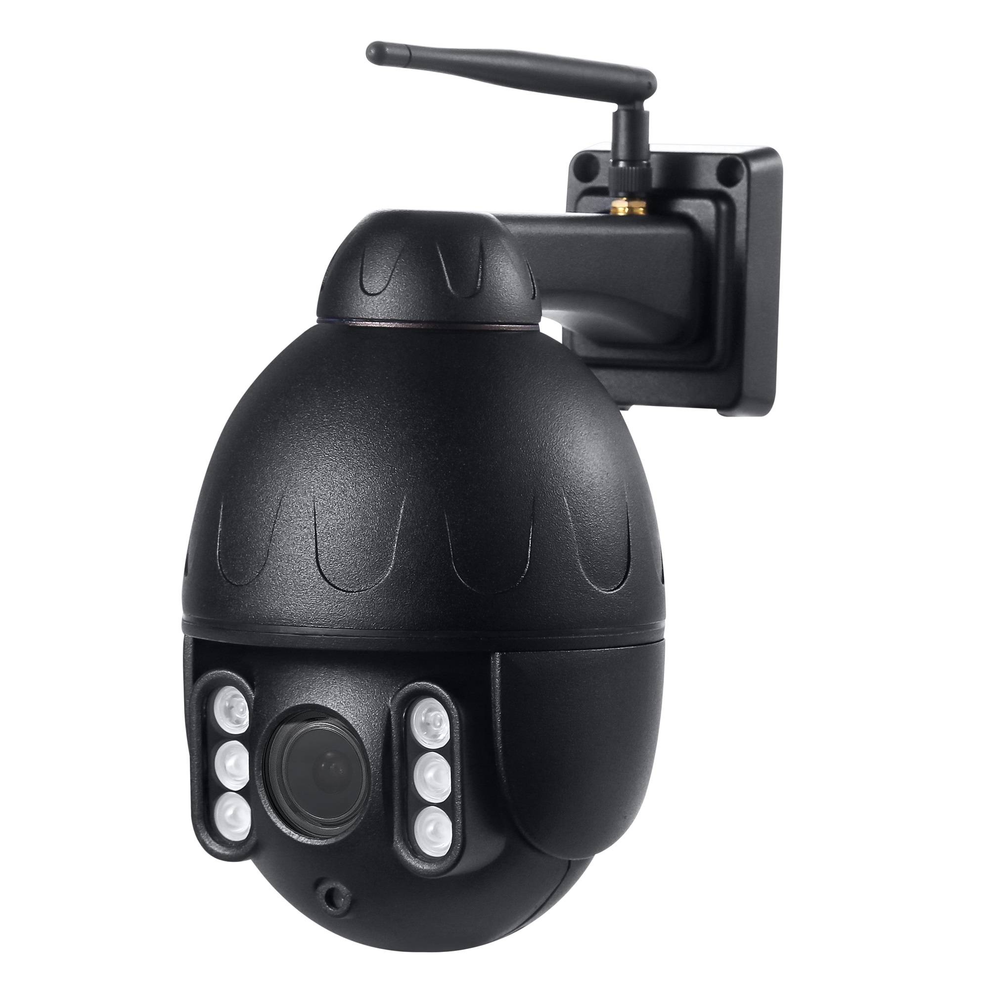 Videoüberwachungskamera PNI IP655B 5MP WiFi PTZ 5X H265 optischer Zoom, microSD-Steckplatz, Standalone, Nachtsicht 50m IP66 Bewegungserkennungsalarm