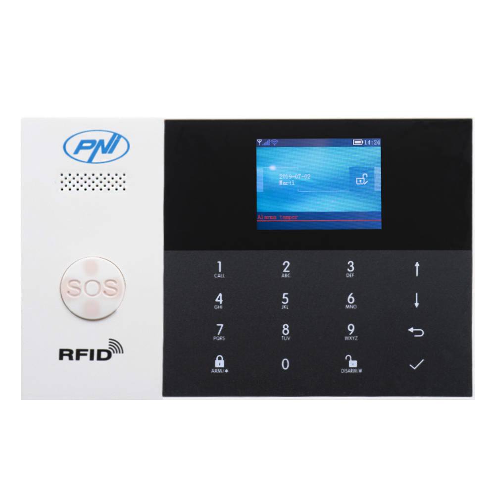 PNI SafeHouse HS550 Wifi GSM 3G Funkalarmsystem-Kit und 2 zusätzliche HS003-Bewegungssensoren