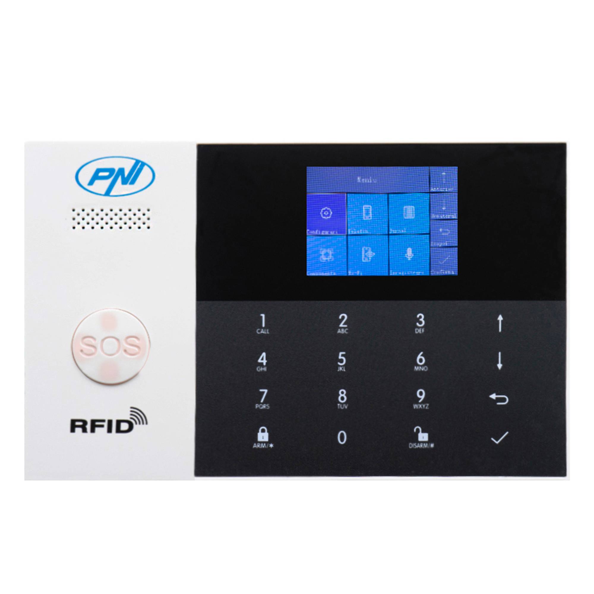 PNI SafeHouse HS550 Wifi GSM 3G-Funkalarmsystem-Kit und 3 zusätzliche HS003-Bewegungssensoren