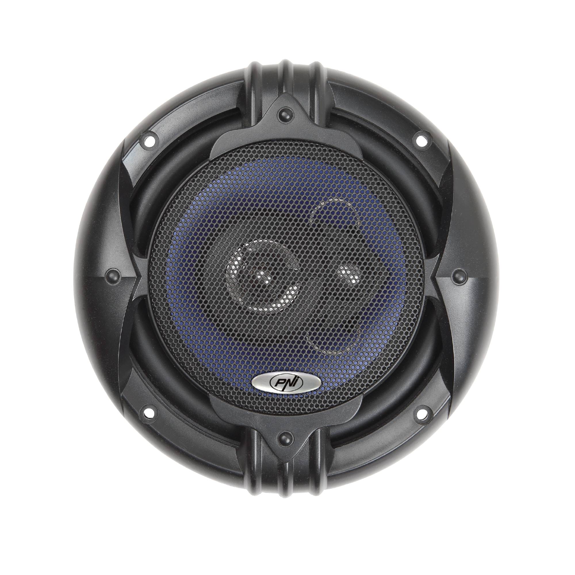 PNI HiFi500-Koaxiallautsprecher, 100 W, 12,7 cm, 3-Wege, 2er-Set