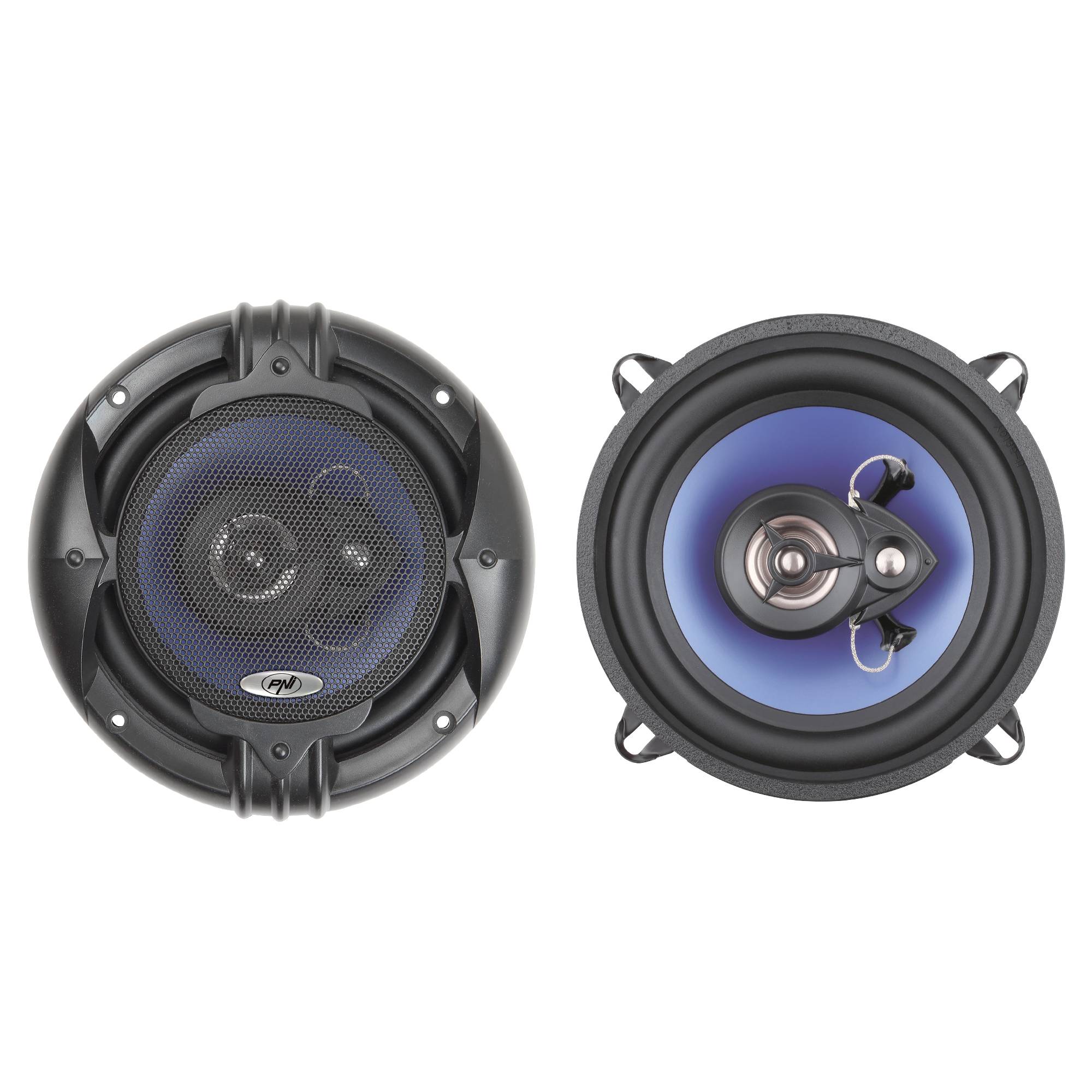 PNI HiFi500-Koaxiallautsprecher, 100 W, 12,7 cm, 3-Wege, 2er-Set