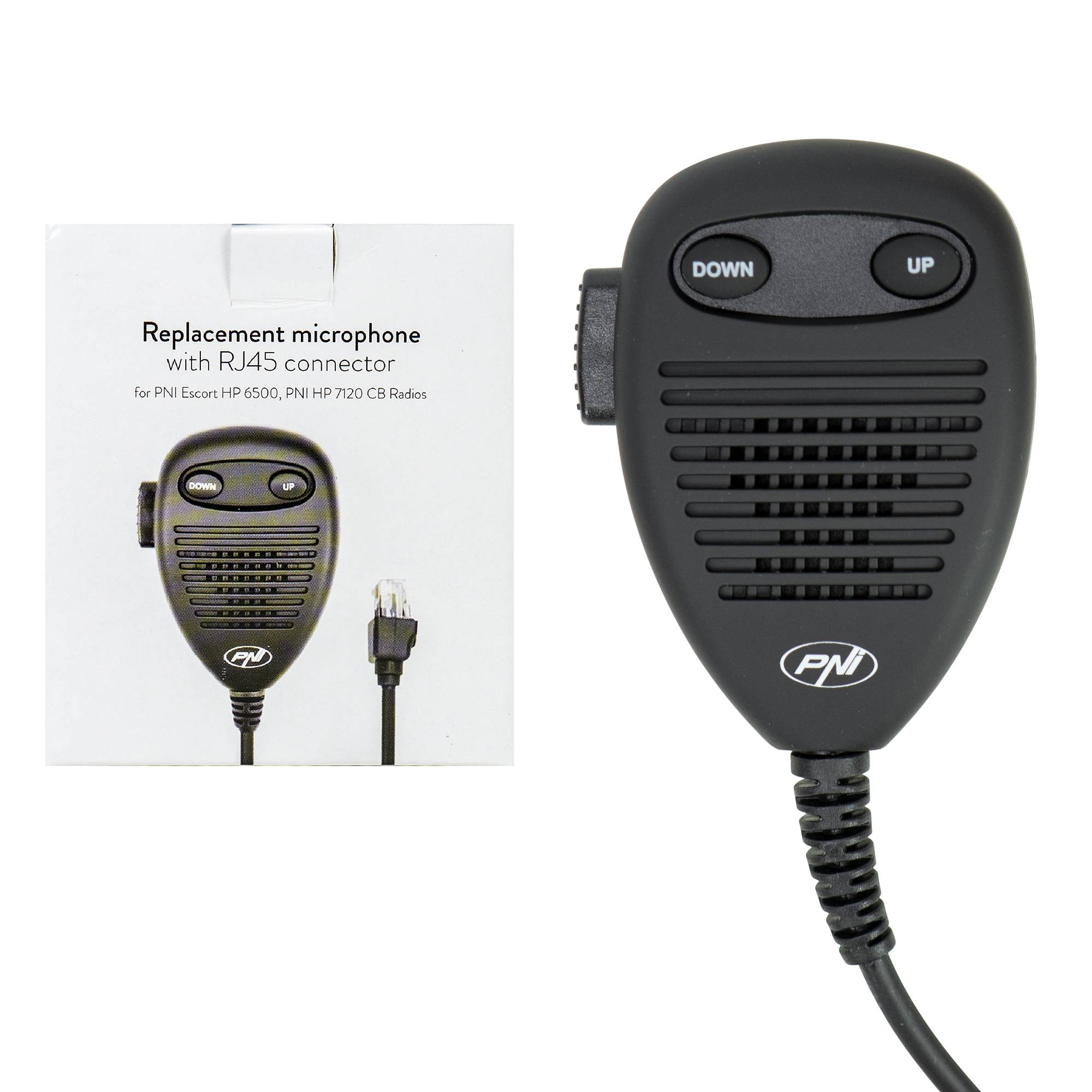 Ersatzmikrofon für CB-Radiosender PNI Escort HP 6500, PNI Escort HP 7120