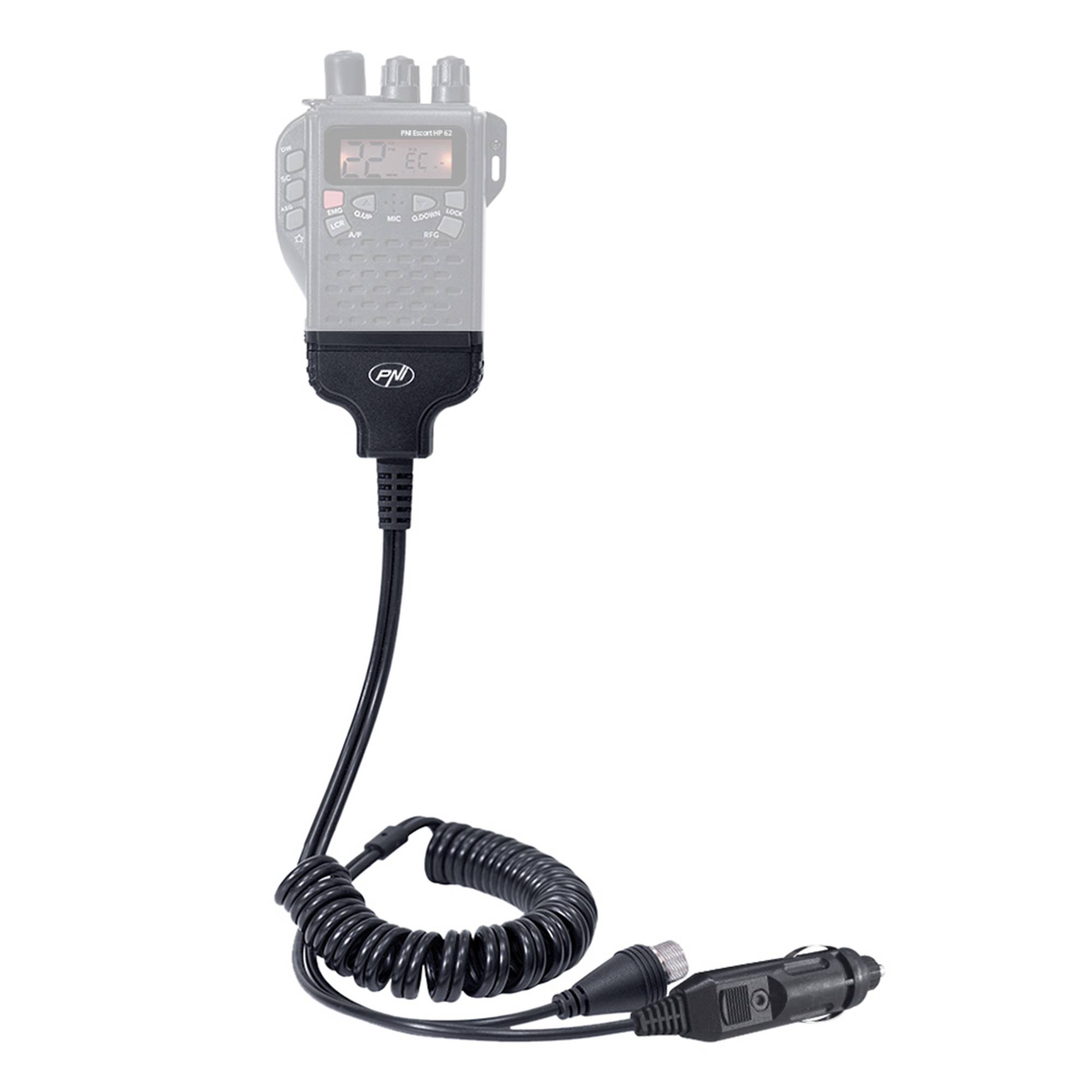 PNI Adapter für 12V Netzteil und externe Antenne für HP 62 Escort PNI