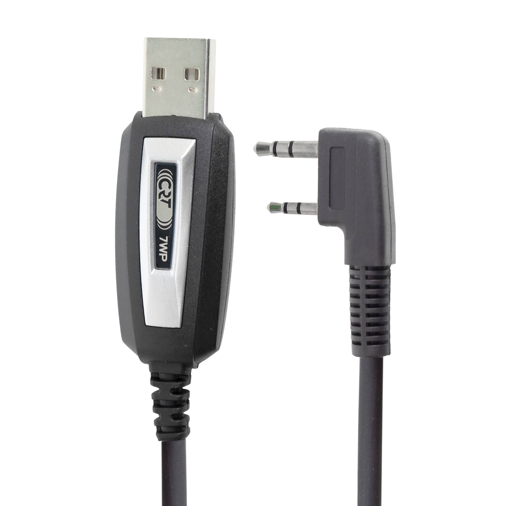 Programmierkabel für tragbare CRT-Radiosender mit Kenwood-Stecker