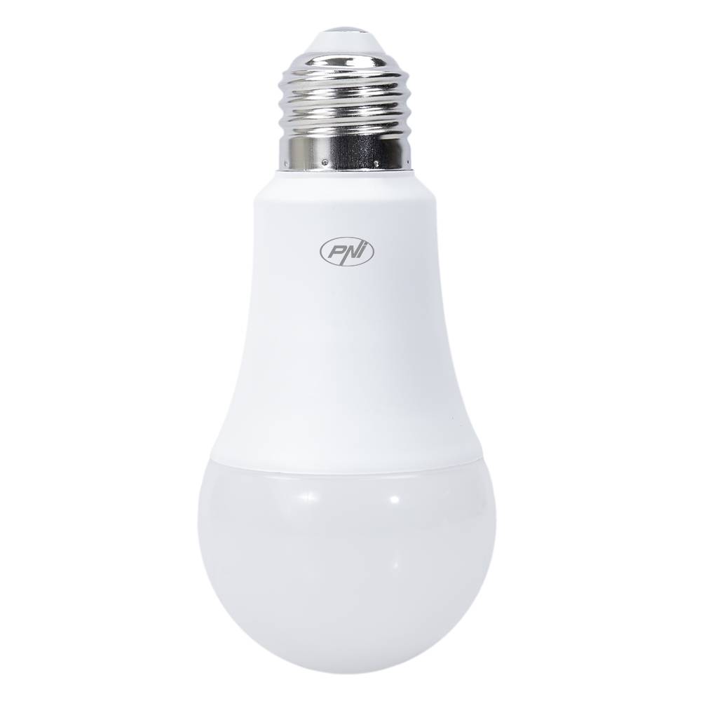 Intelligentes PNI SmartHome SM9W LED 9W Licht mit einstellbarem Licht, programmierbares WiFi kompatibel mit Google Home, Alexa