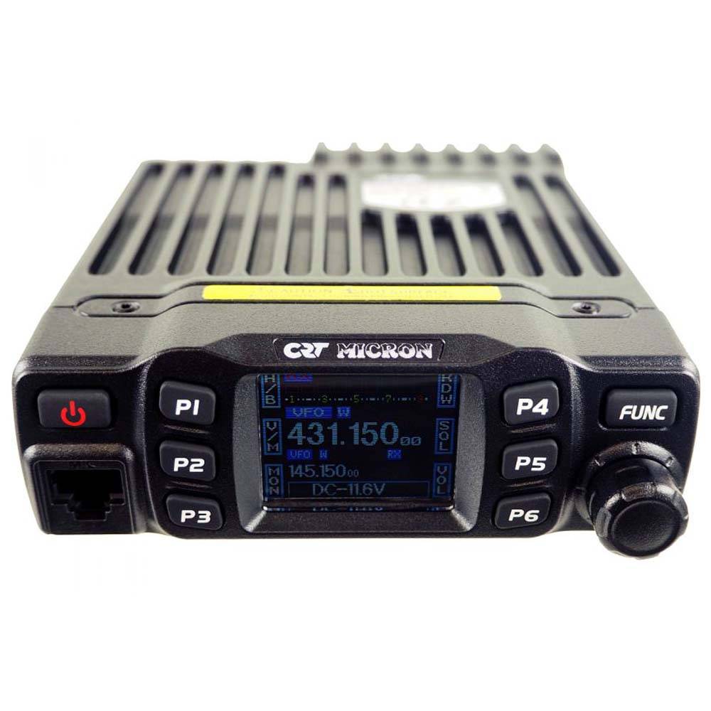 VHF / UHF CRT MICRON UV Dual Band Radio Station 144-146 MHz - 430-440 MHz, 13,8 Vdc, DTMF, Dual Watch, TOT, Scan, Talk Around