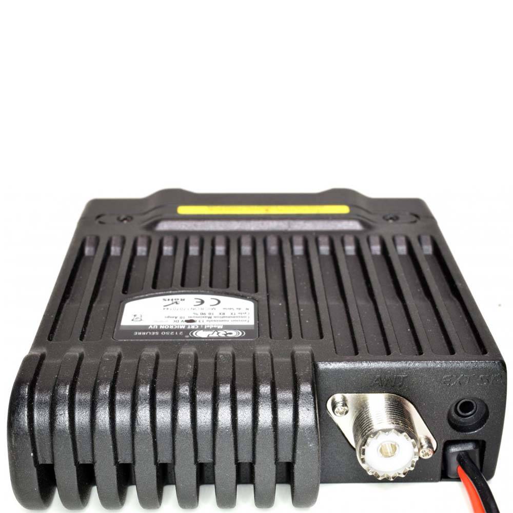 VHF / UHF CRT MICRON UV Dual Band Radio Station 144-146 MHz - 430-440 MHz, 13,8 Vdc, DTMF, Dual Watch, TOT, Scan, Talk Around