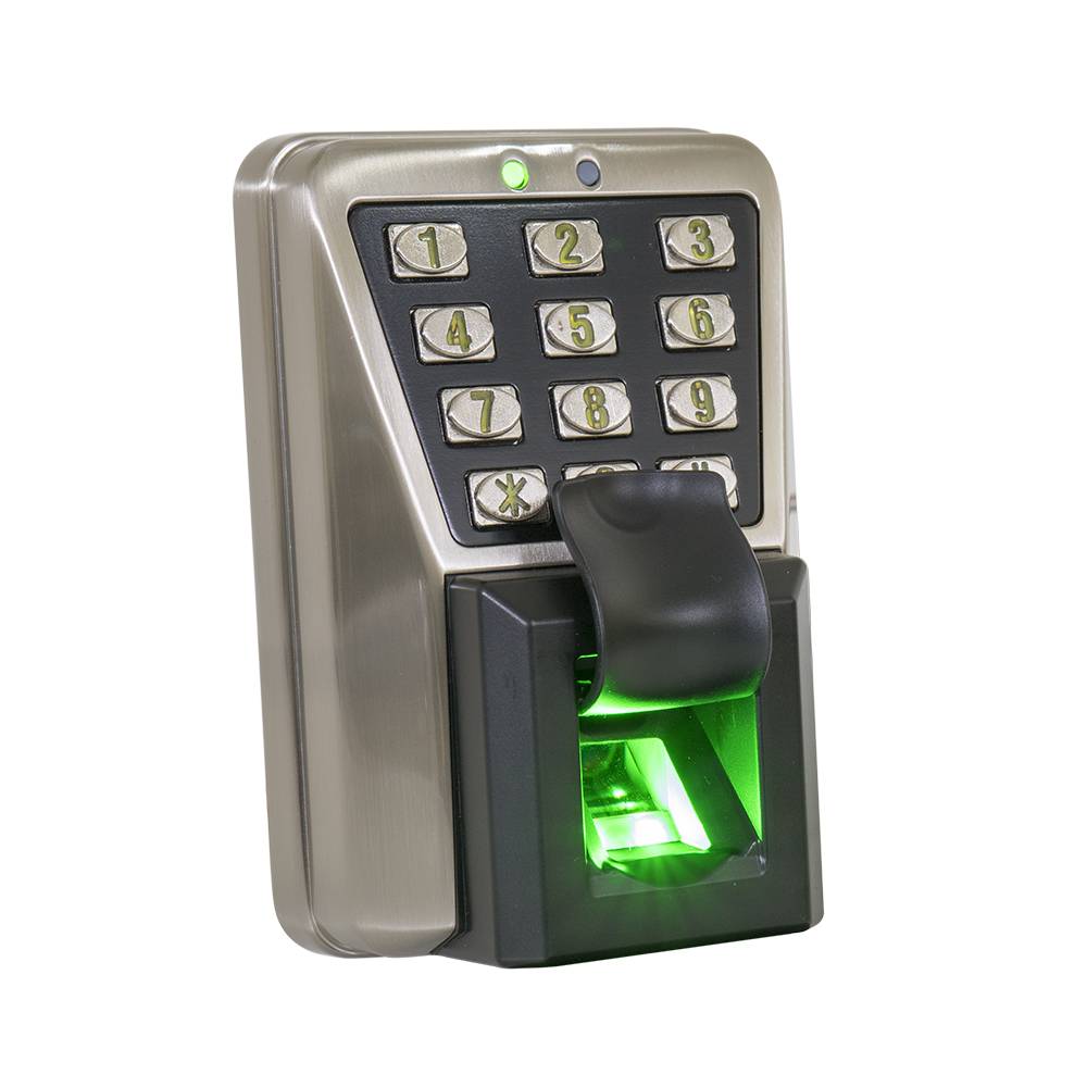 Biometrisches Zugangskontrollsystem PNI Finger 300 mit Passwort, Fingerabdruckleser und elektromagnetischer Karte