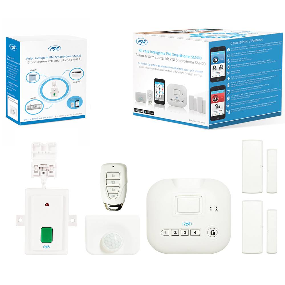 SmartHome SM400 Intelligentes Smart Home Smart Kit Smart Smart Smart SM433 zum Öffnen von Türen und Toren