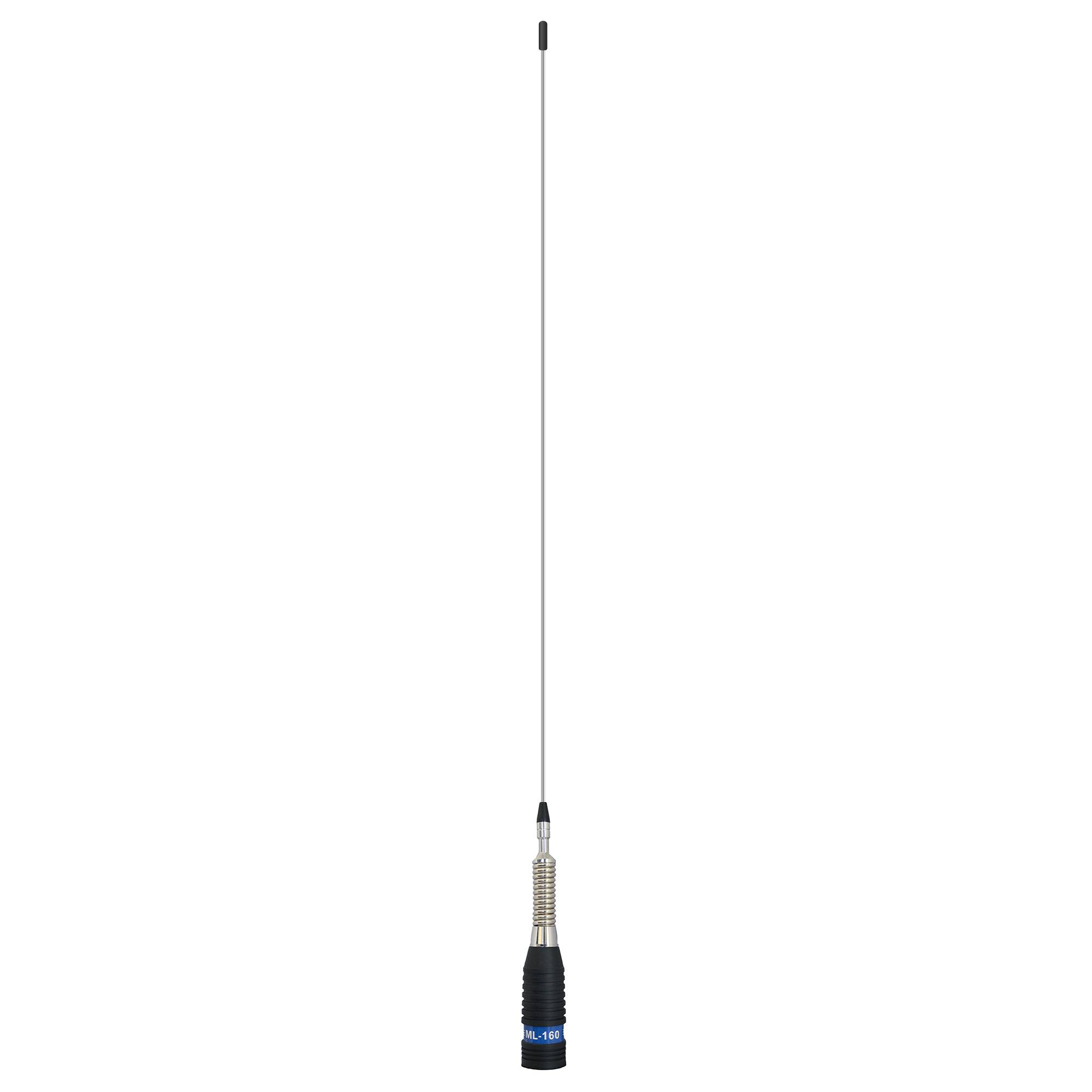 Antenne CB PNI ML160, Länge 155 cm, 26-30 MHz, Magnet 145 mm enthalten