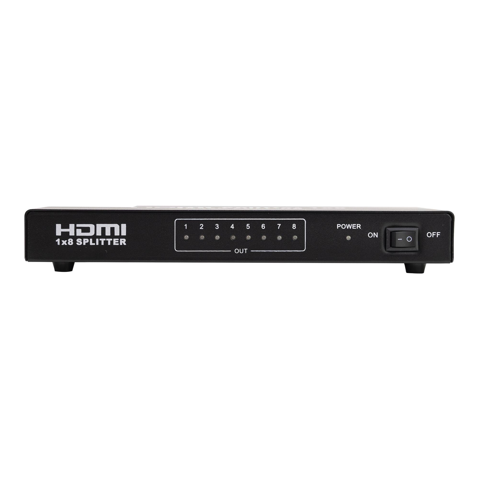 Splitter HDMI 1.4 Premium mit 8 Ports HDCP 4Kx2K