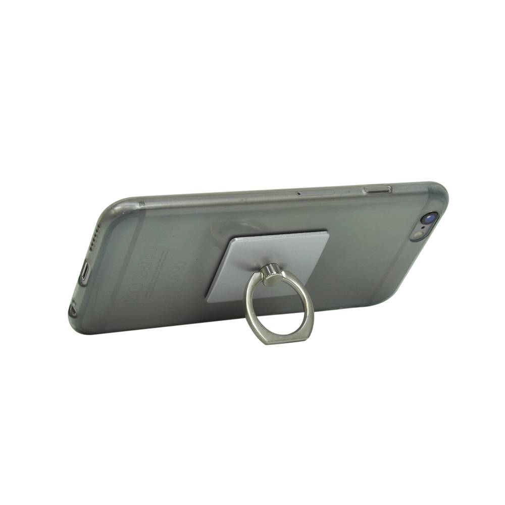 Universelle Unterstützung PNI O-Ring, Desk Stand und Smart Grip, Silber, automatische Unterstützung enthalten