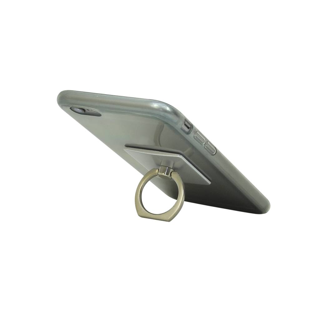 Universelle Unterstützung PNI O-Ring, Desk Stand und Smart Grip, Silber, automatische Unterstützung enthalten