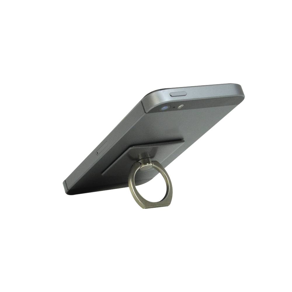 Universelle PNI-O-Ring-Unterstützung, Desk Stand und Smart Grip, Hellschwarz, automatische Unterstützung inbegriffen