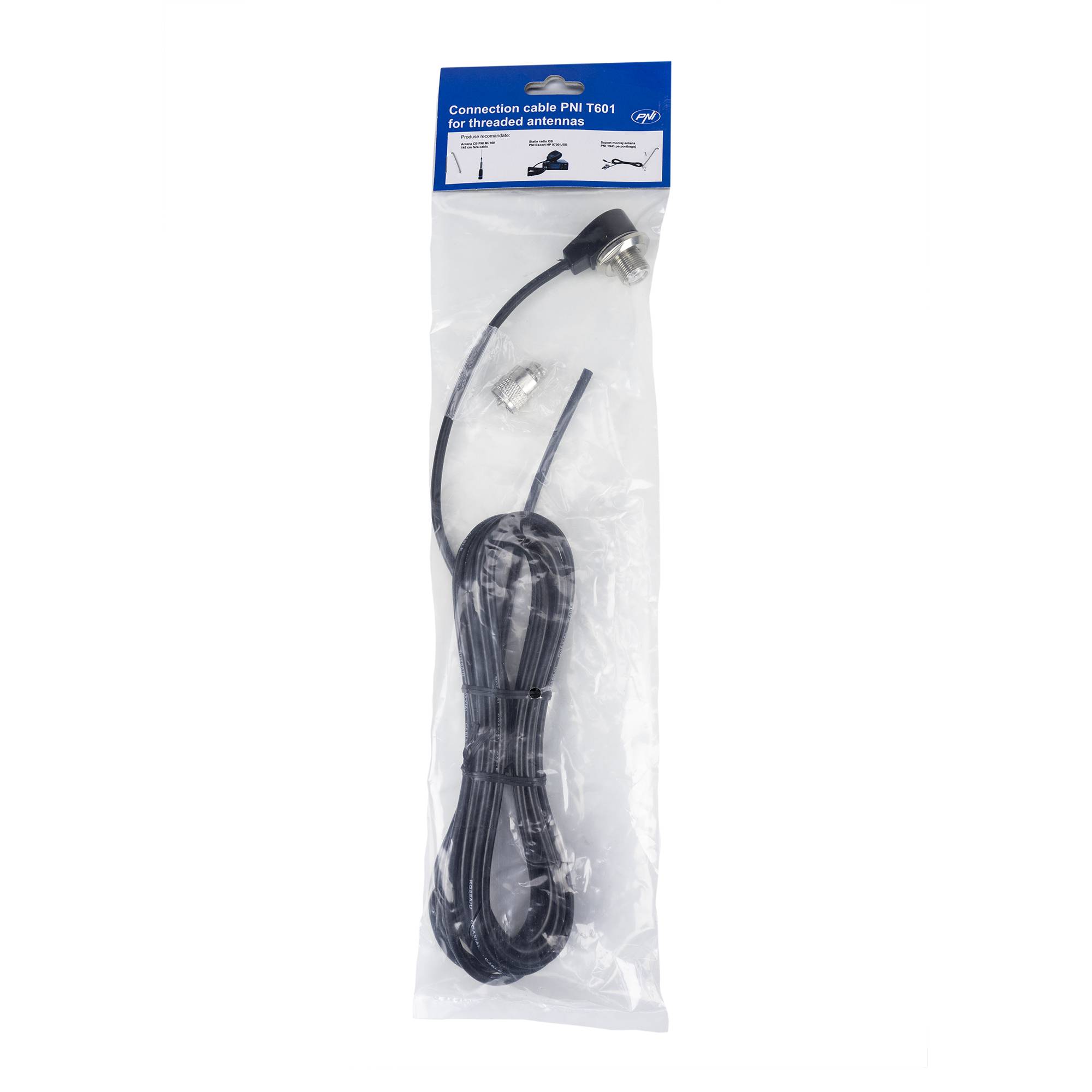PNI T601 Anschlusskabel für Gewindeantennen mit PL259 Stecker Länge 528 cm